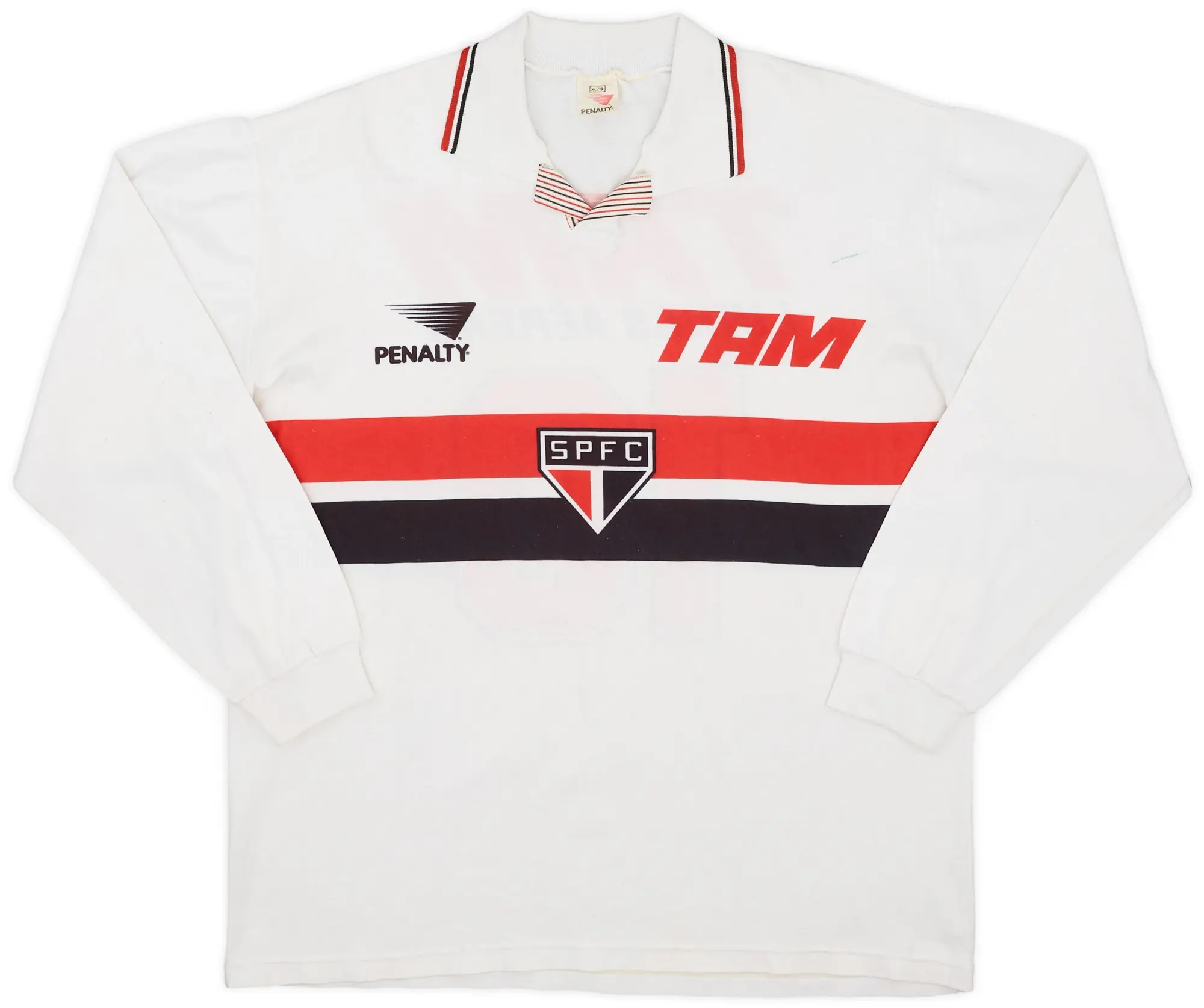 1994 Sao Paulo Home L/S Shirt #10 - 6/10 - (XL)