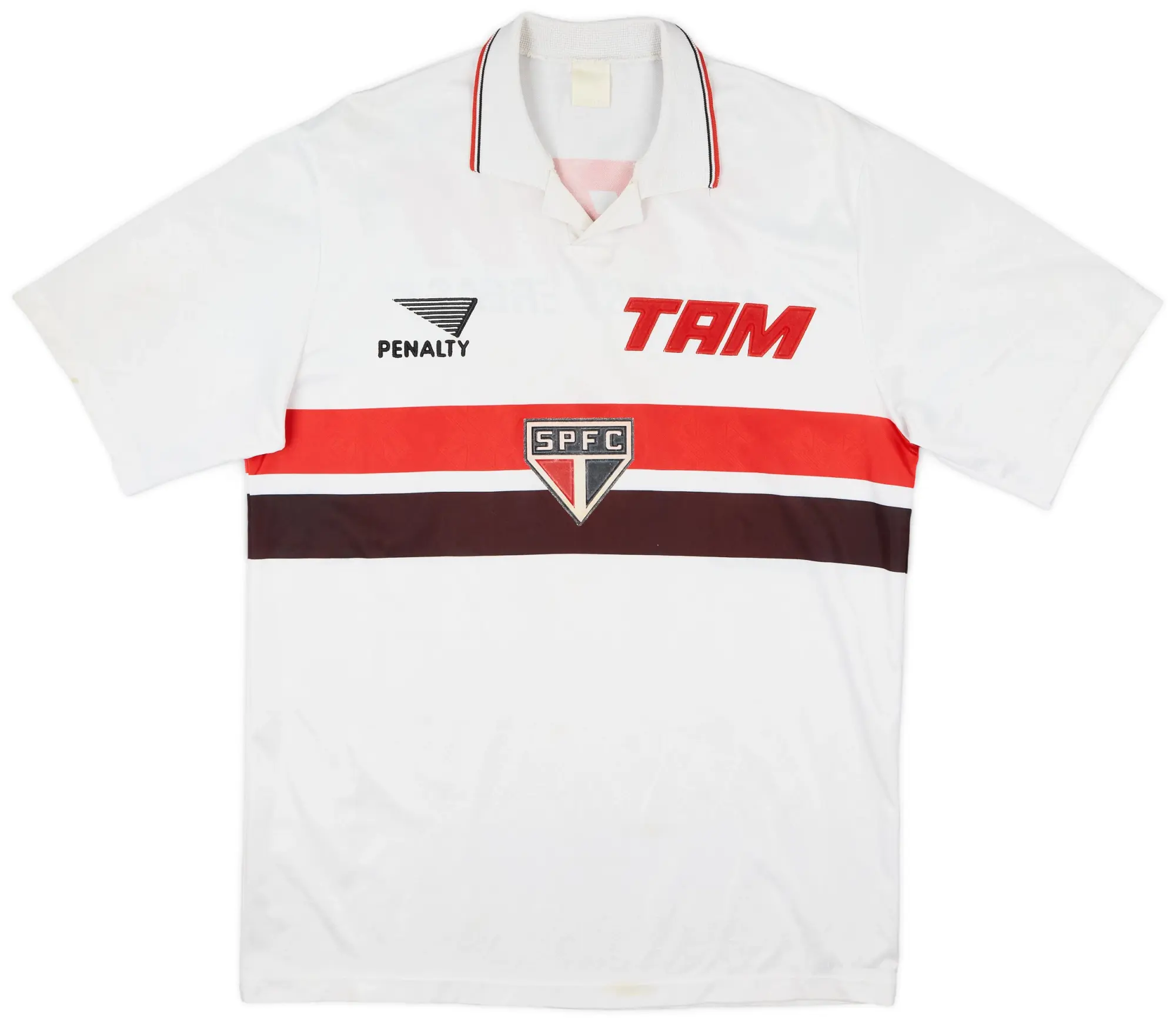 adidas 1995 Sao Paulo Home Shirt - 7/10 - (L)