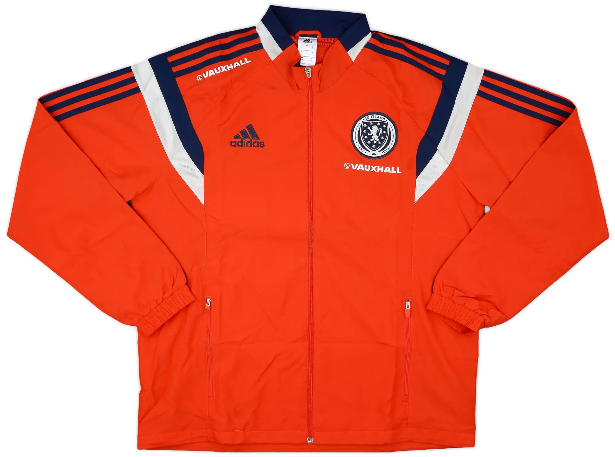 2014-15 Scotland adidas Track Jacket - 8/10 - (L)