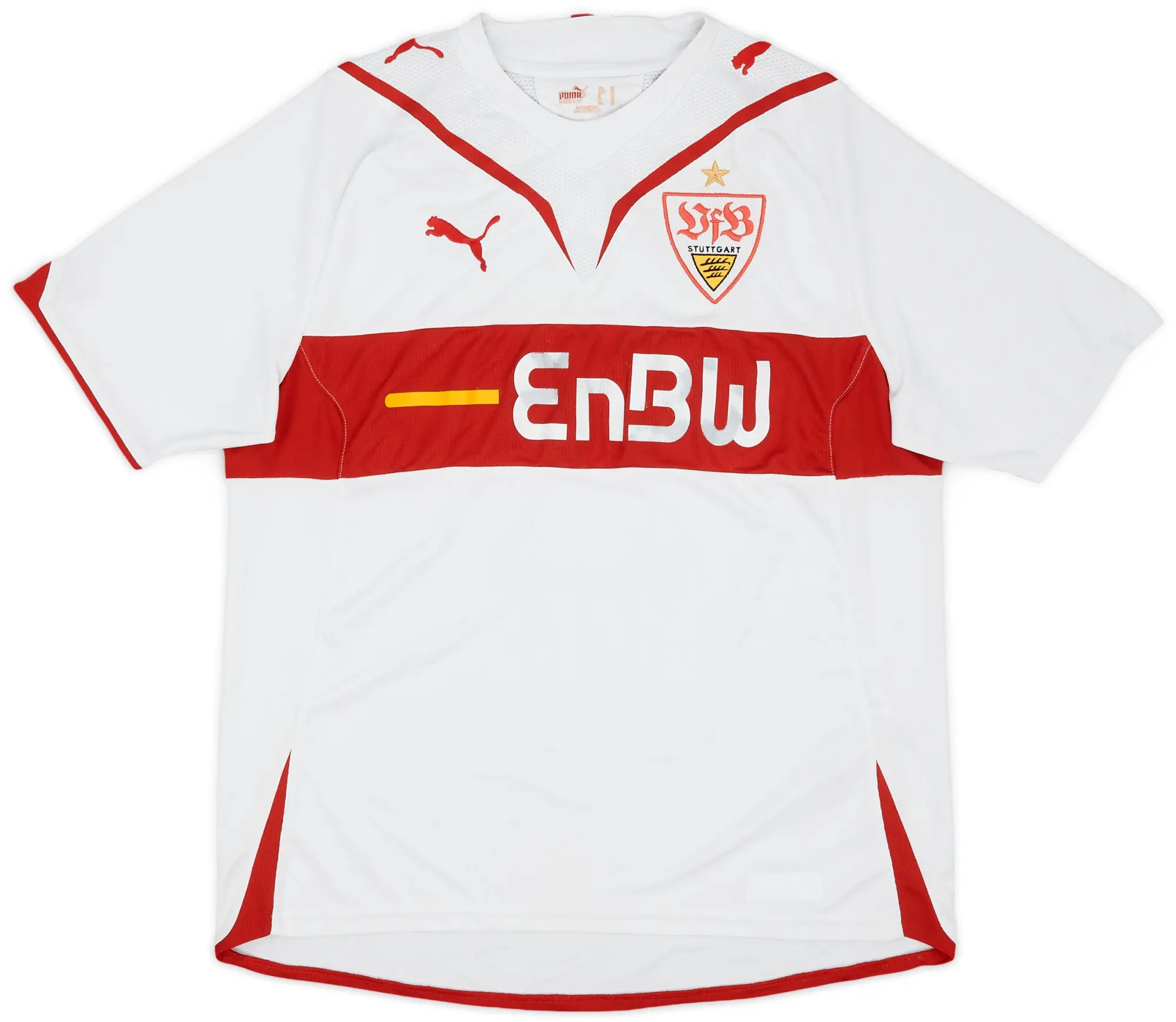 Puma 2009-10 Stuttgart Home Shirt - 6/10 - (M)
