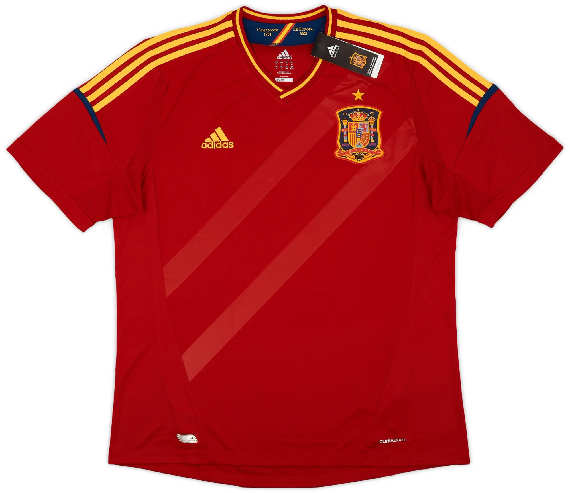 adidas 2011-12 Spain Home Shirt (XL)