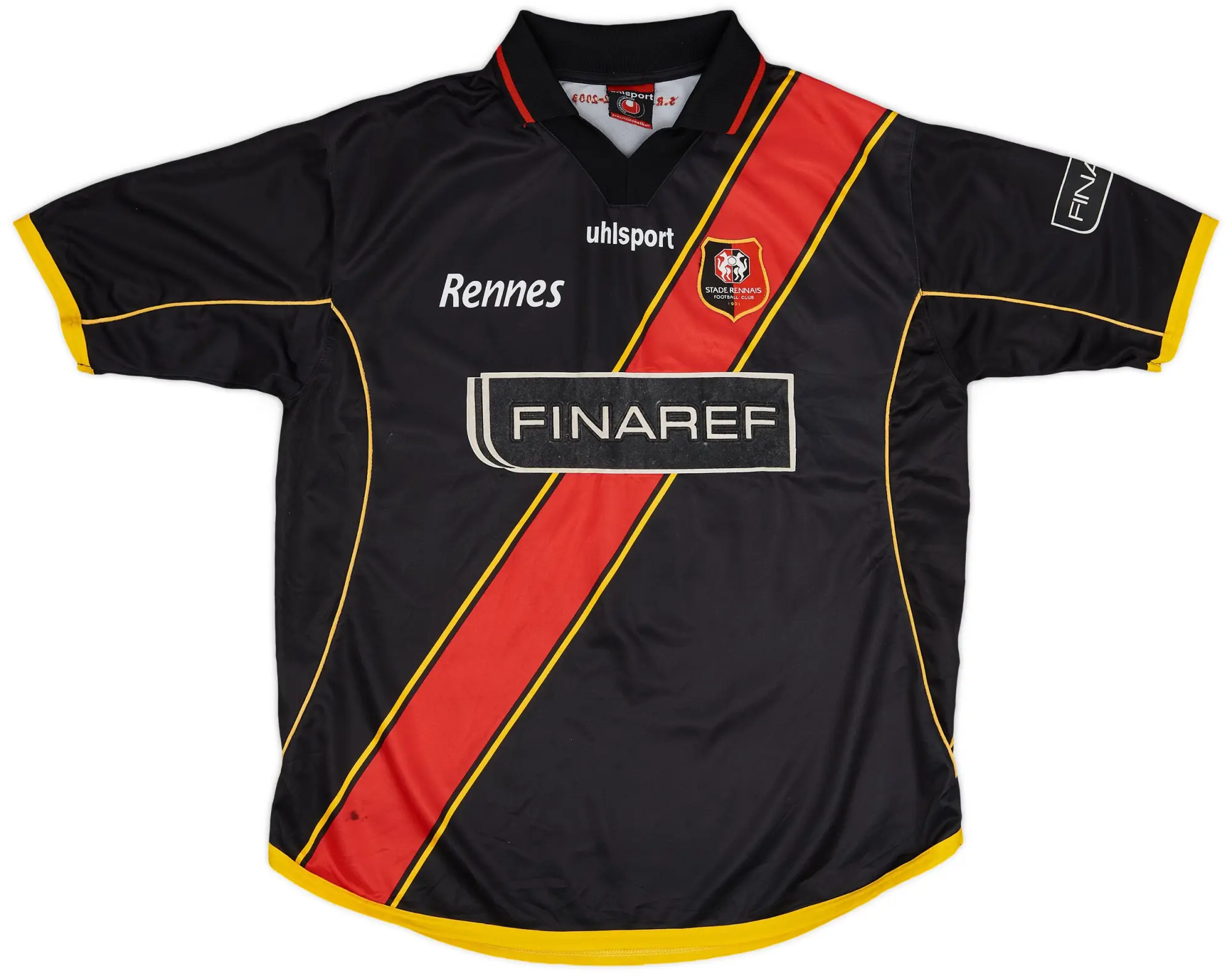 2002-03 Stade Rennais Third Shirt - 4/10 - (XL)