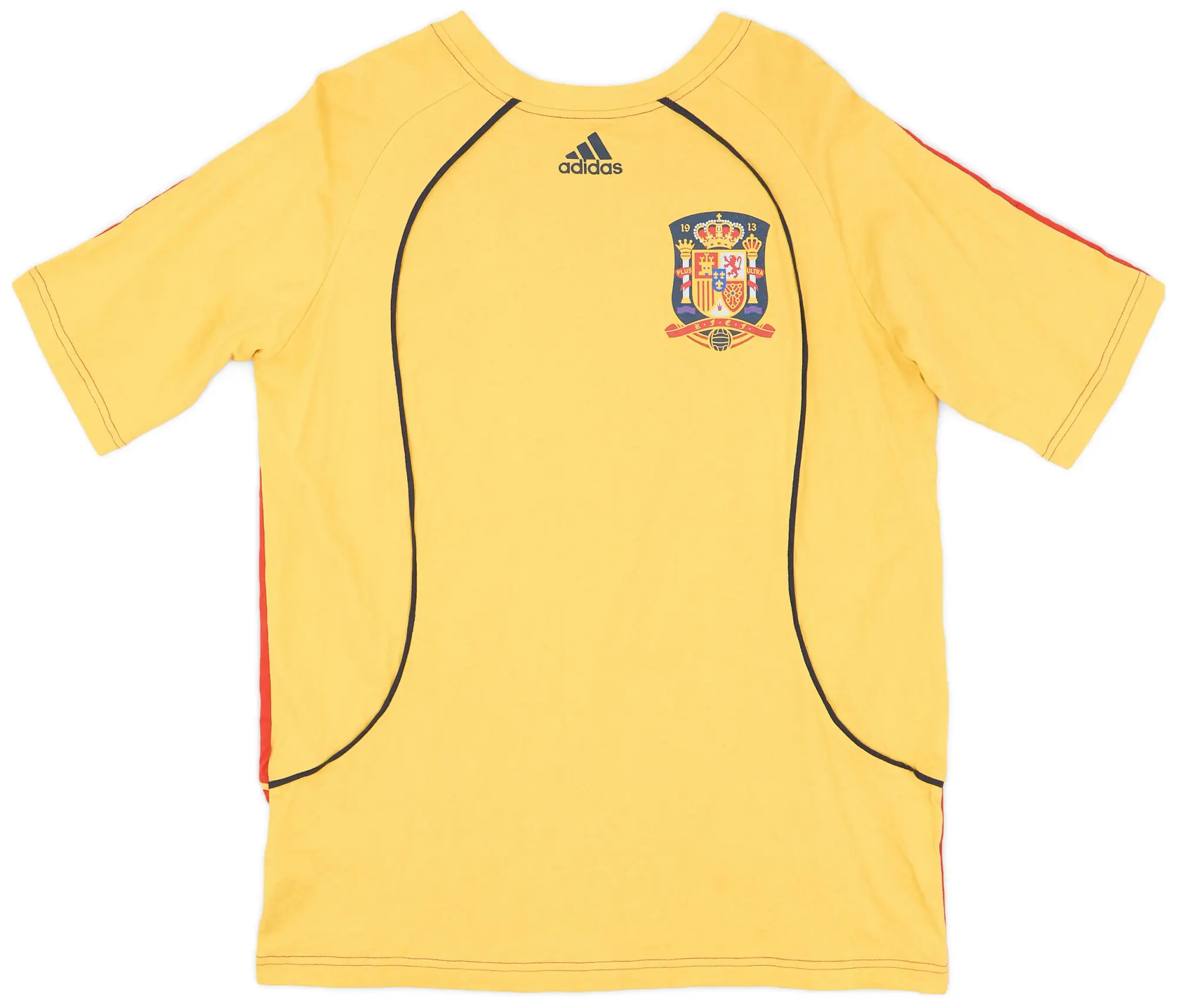 2007-09 Spain adidas Cotton Tee - 9/10 - (L)