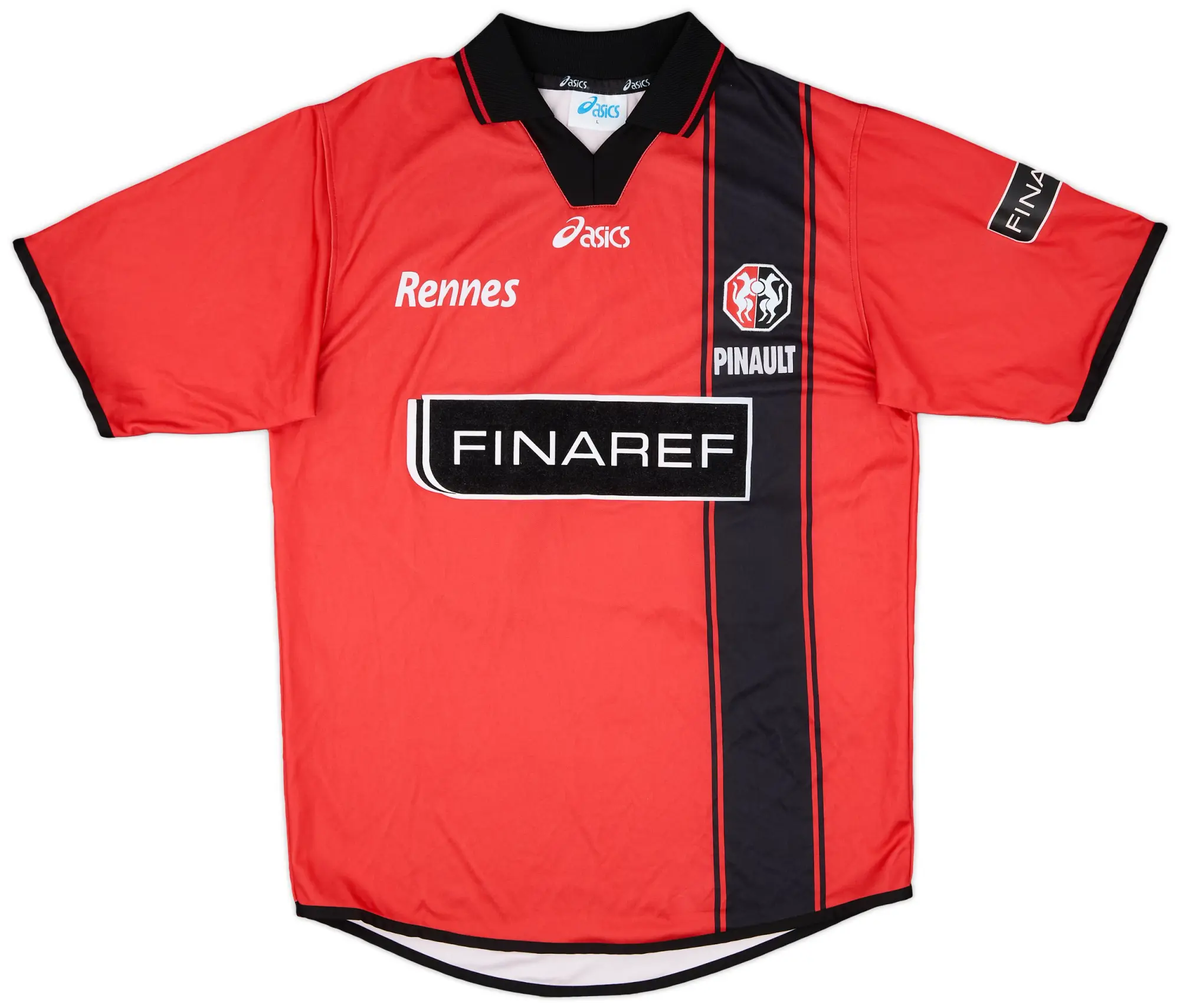 Asics 2001-02 Stade Rennais Home Shirt - 7/10 - (L)