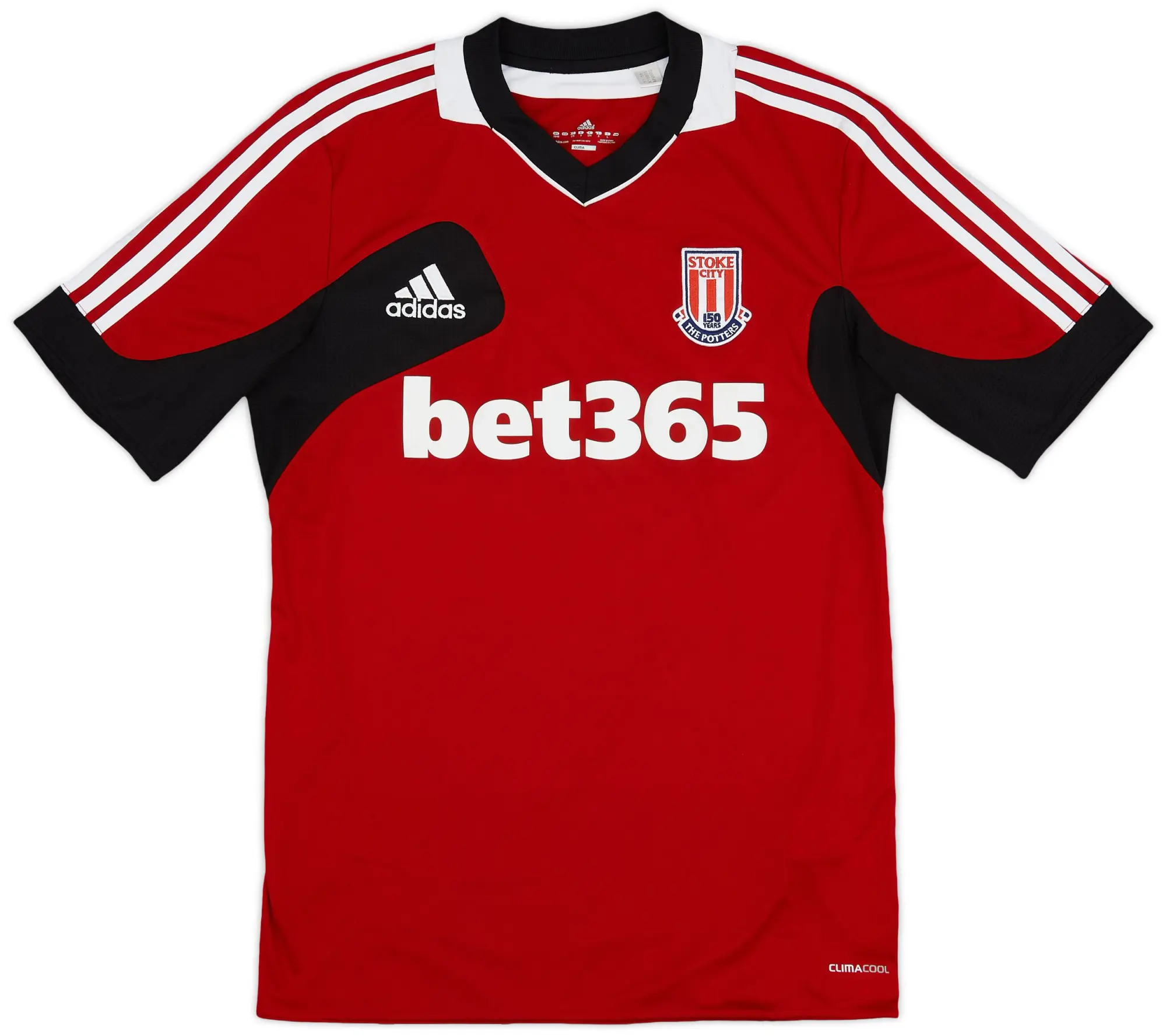 2011-12 Stoke City adidas Training Shirt - 8/10 - (M)