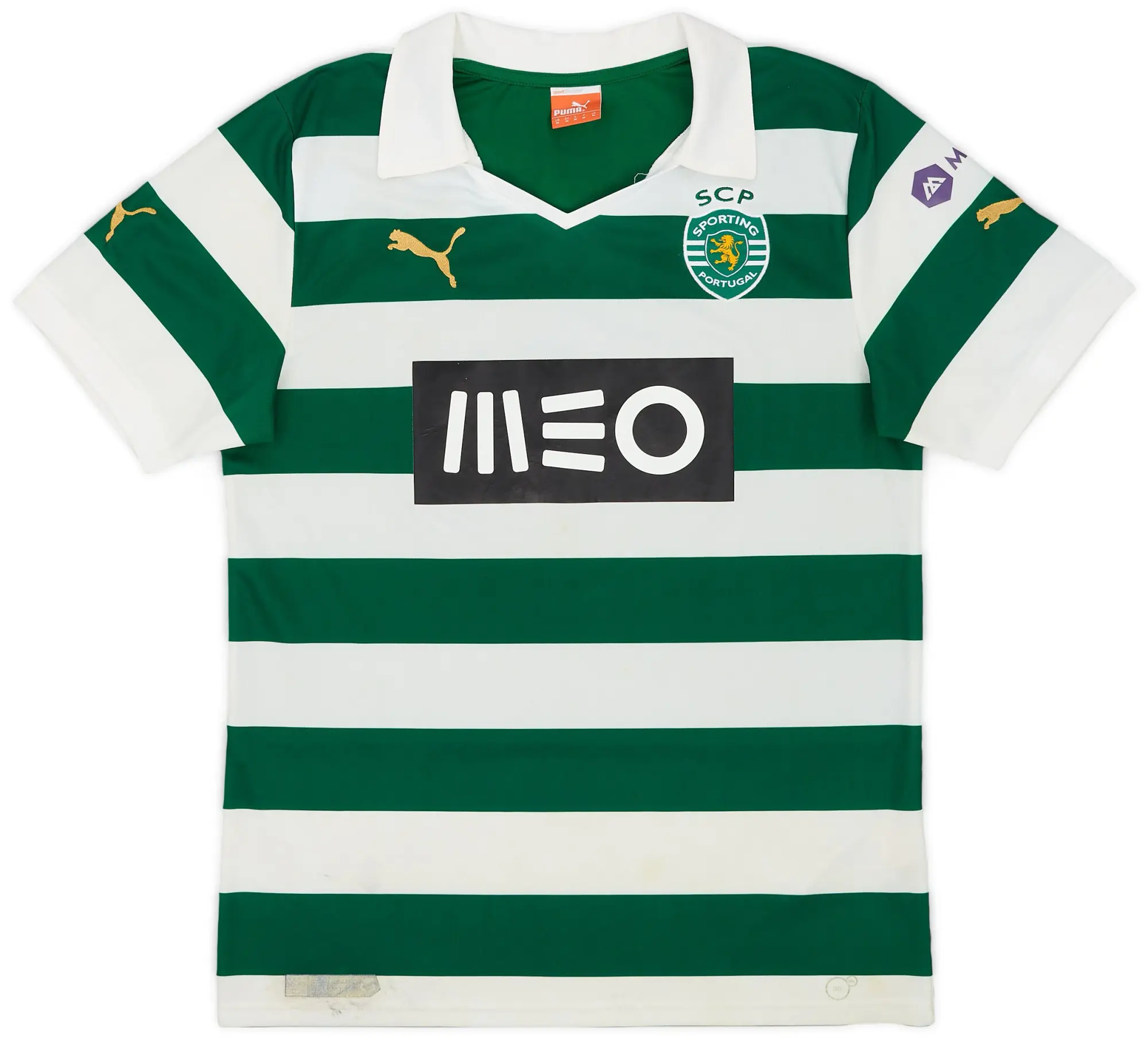 Puma 2013-14 Sporting CP Home Shirt - 5/10 - (M)