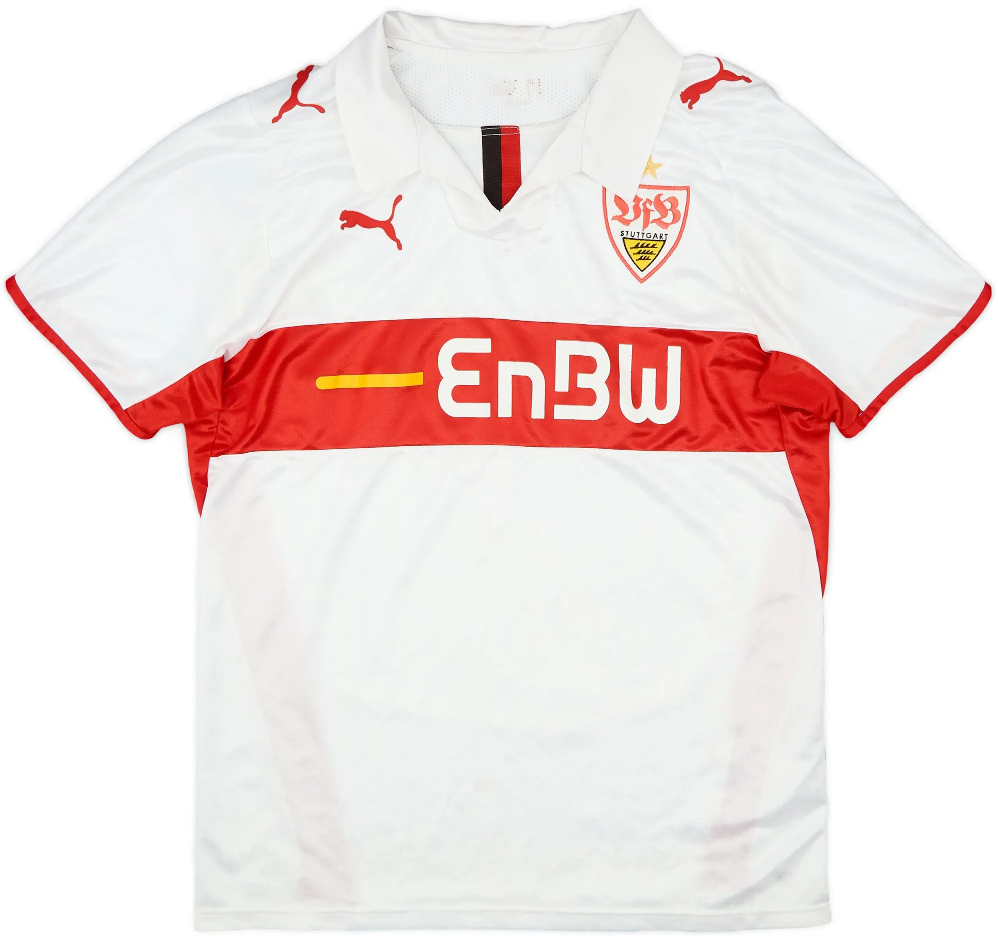 Puma Stuttgart Mens SS Home Shirt 2008/09