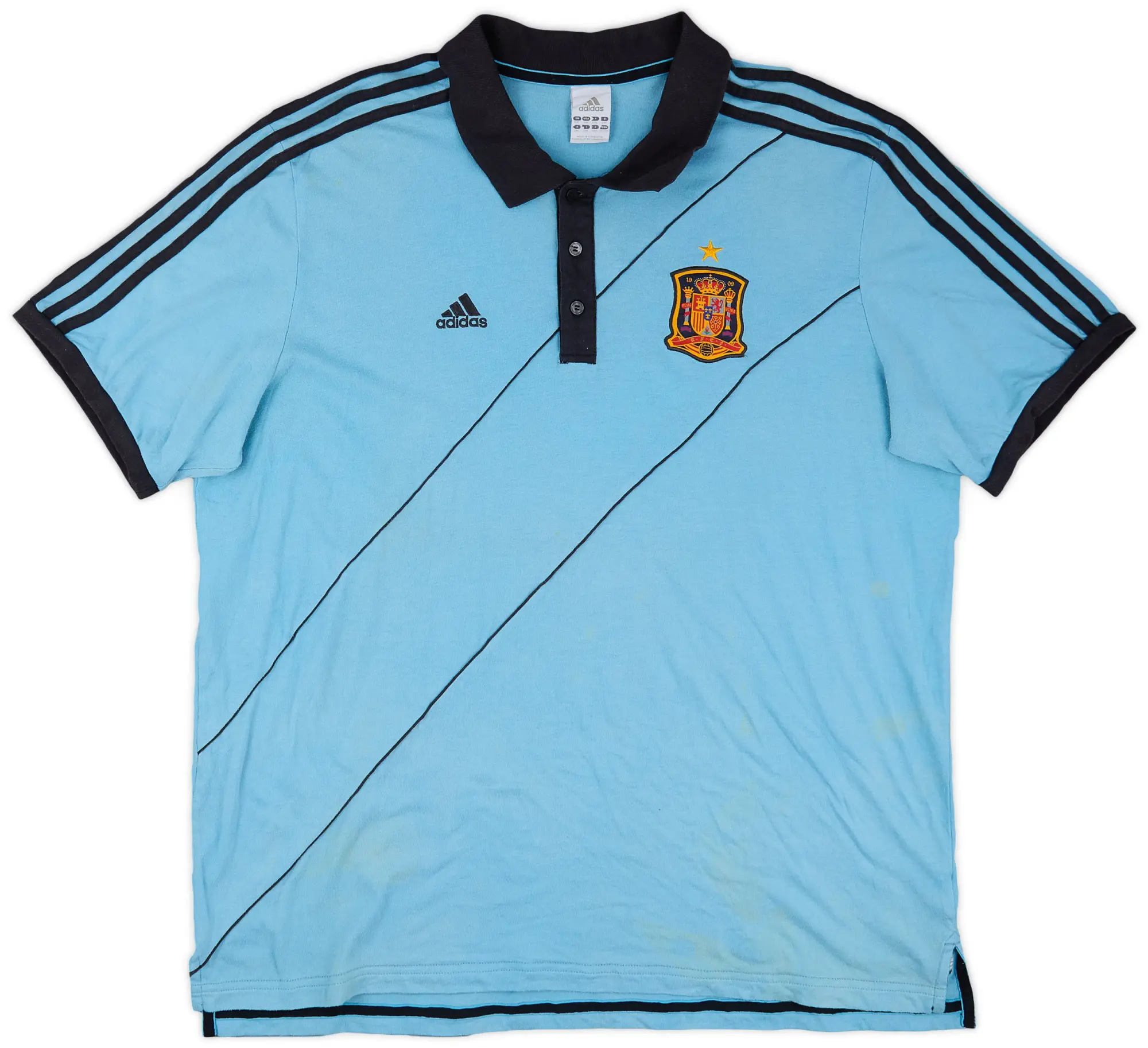 2012-13 Spain adidas Polo Shirt - 6/10 - (XXL)