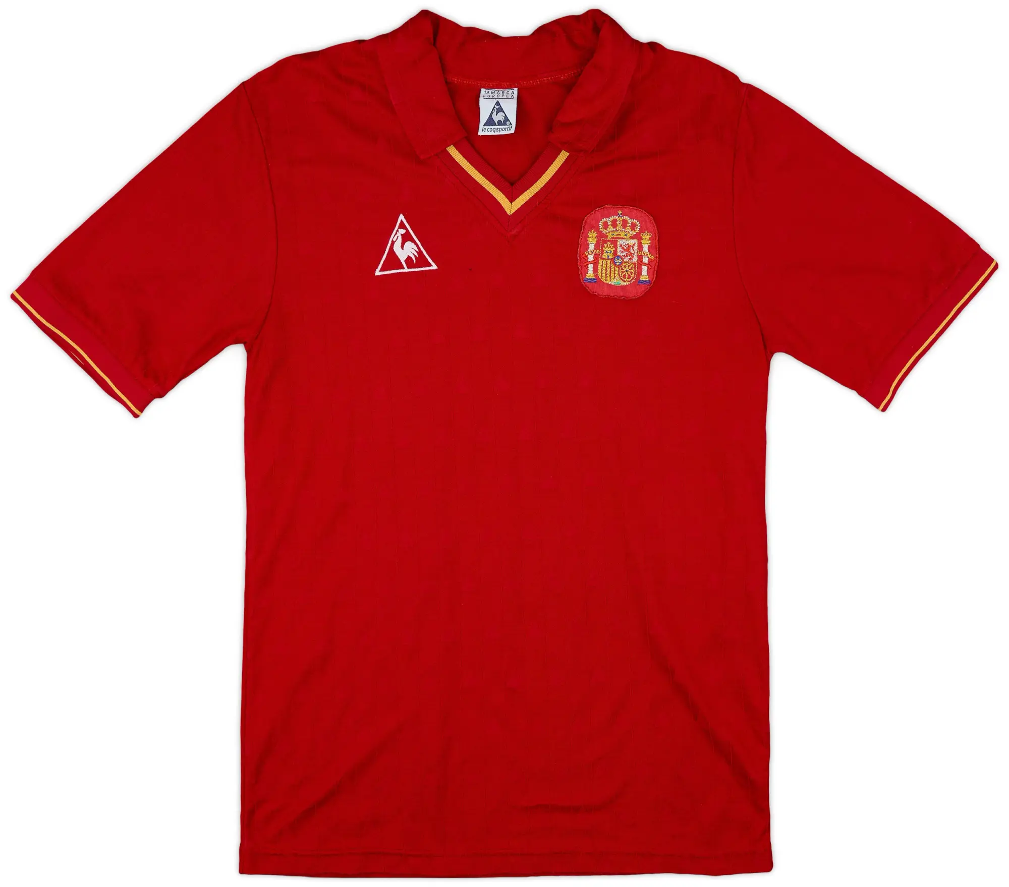 LeCoqSportif 1988-90 Spain Home Shirt - 8/10 - (M)