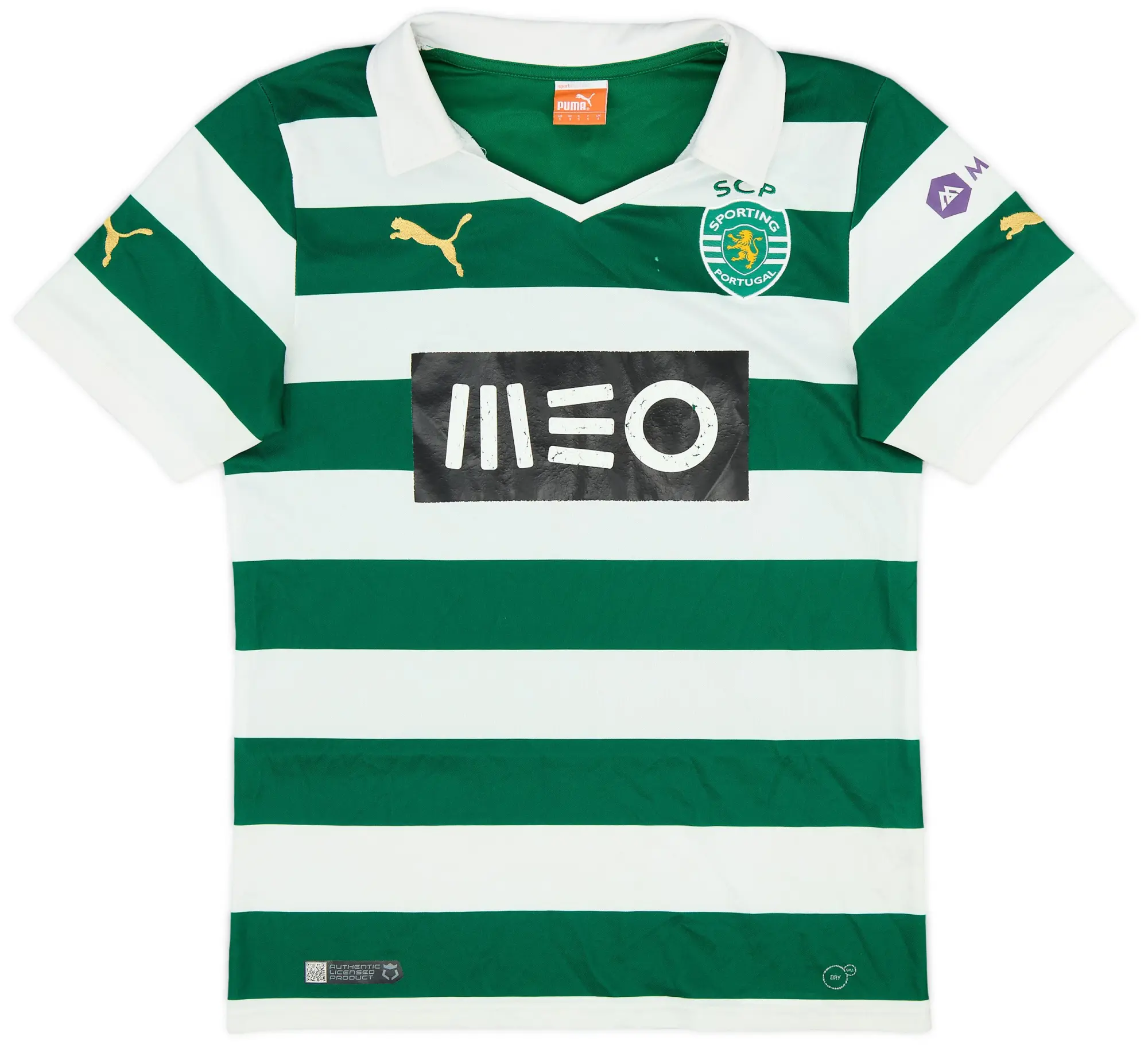 Puma 2013-14 Sporting CP Home Shirt - 5/10 - (S)