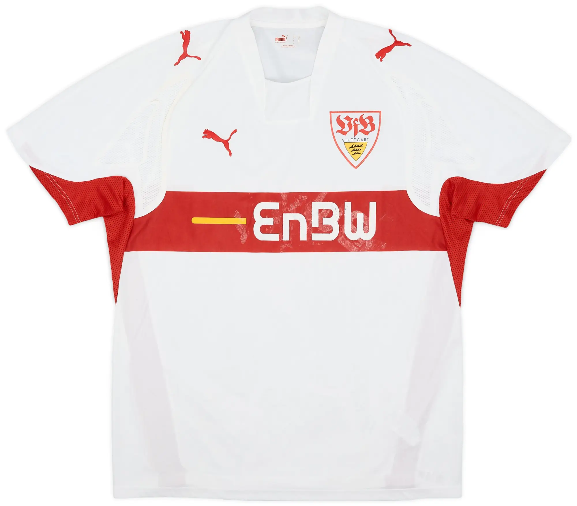 Puma 2007-08 Stuttgart Home Shirt - 5/10 - (XL)