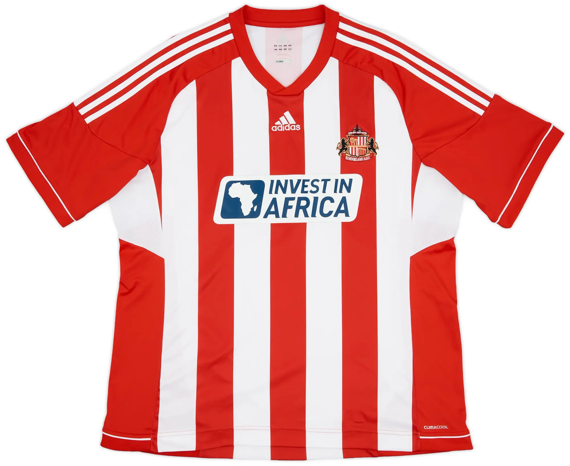 adidas 2012-13 Sunderland Home Shirt - 7/10 - (XXL)