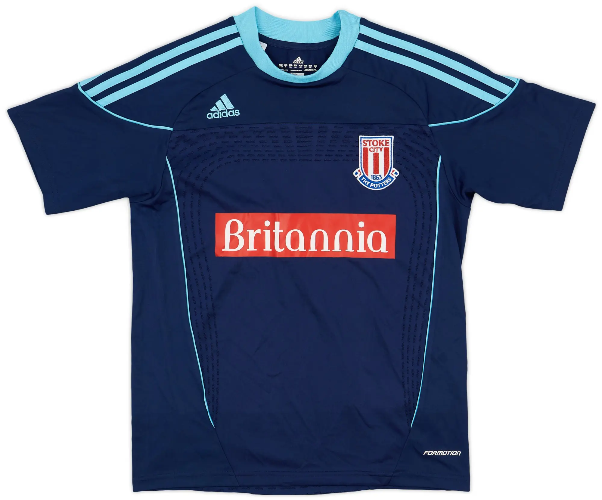 adidas 2010-12 Stoke City Away Shirt - 9/10 - (M.Boys)