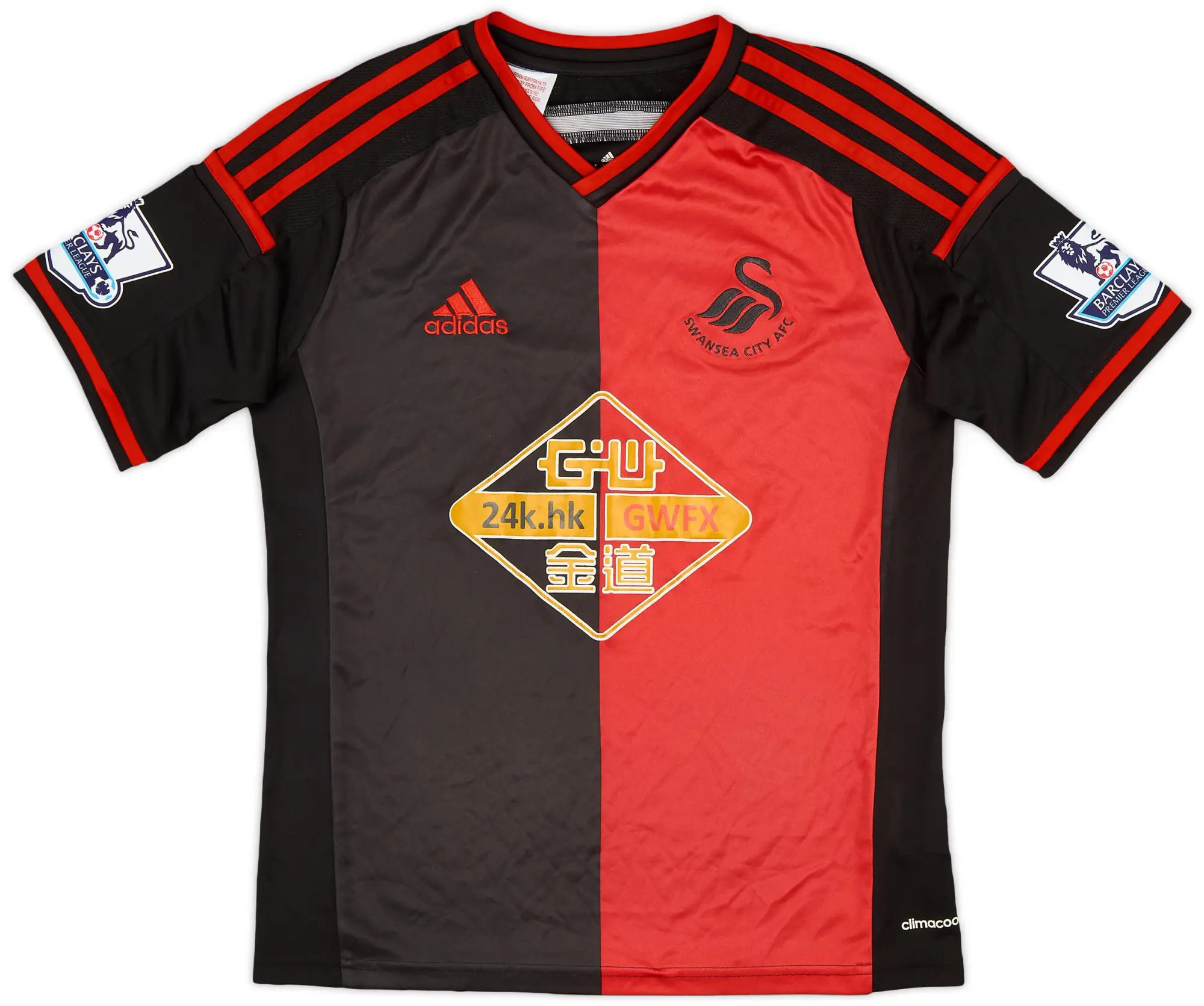 adidas 2014-15 Swansea Away Shirt - 7/10 - (XL.Boys)