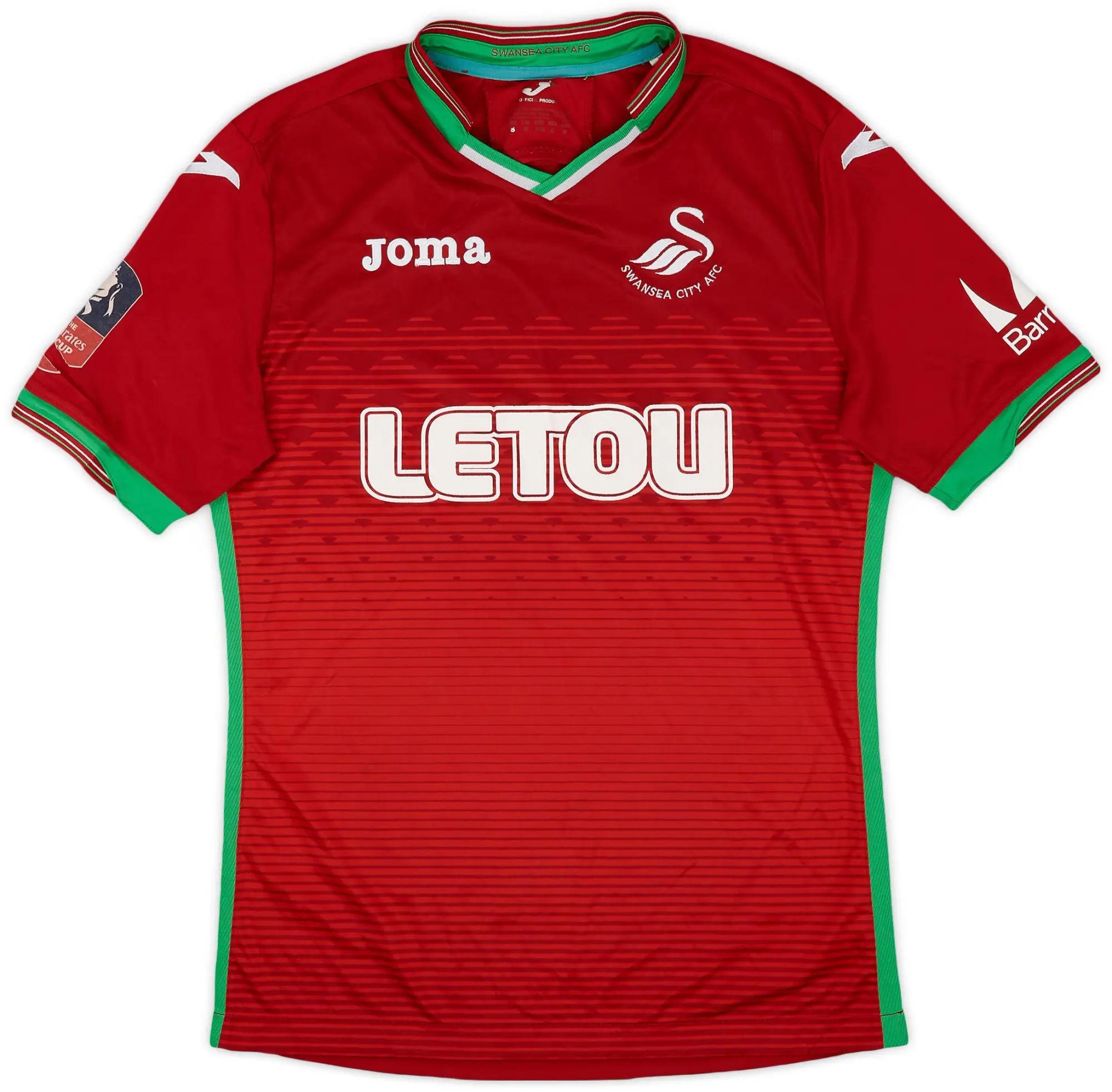 Joma 2017-18 Swansea Away Shirt - 6/10 - (S)