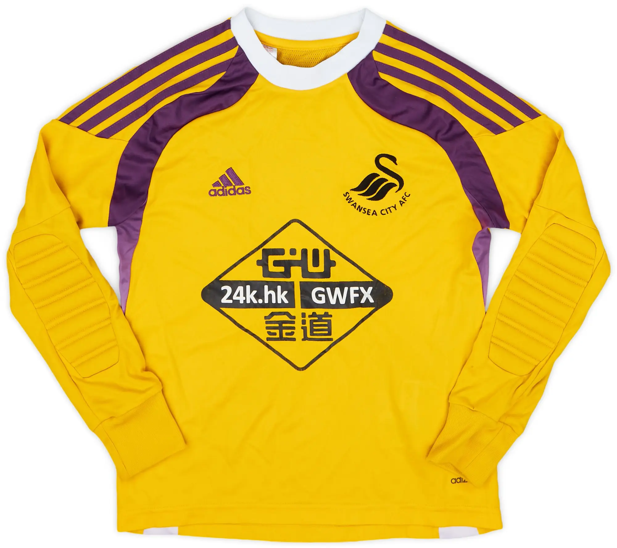 adidas 2014-15 Swansea GK Shirt - 5/10 - (M.Boys)