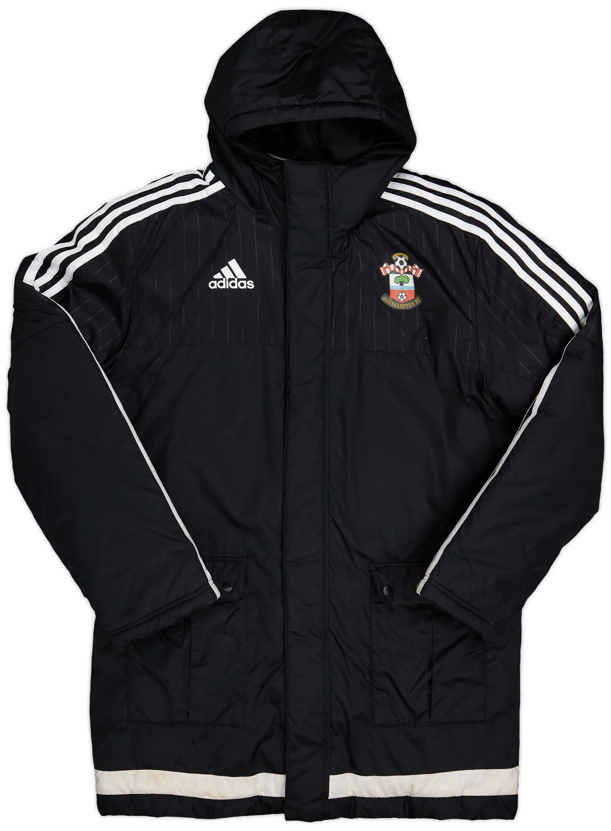 2015-16 Southampton adidas Padded Rain Jacket - 8/10 - (M)