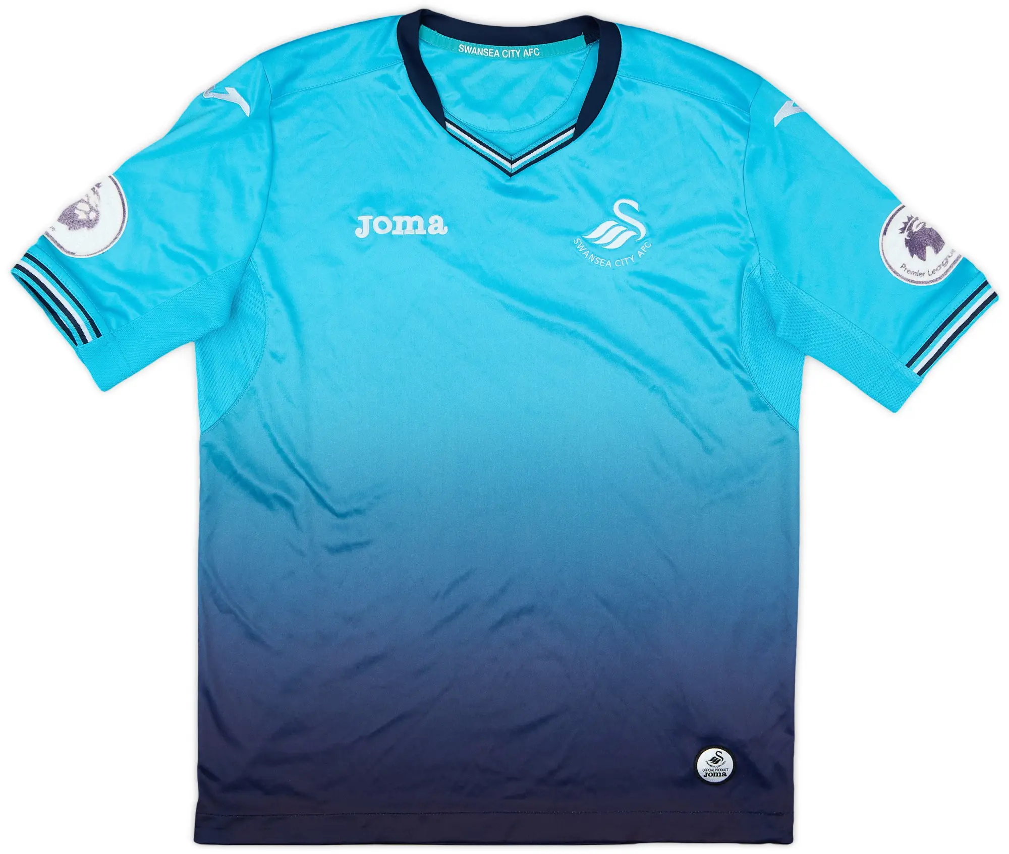 Joma 2016-17 Swansea Away Shirt - 7/10 - (XL.Boys)