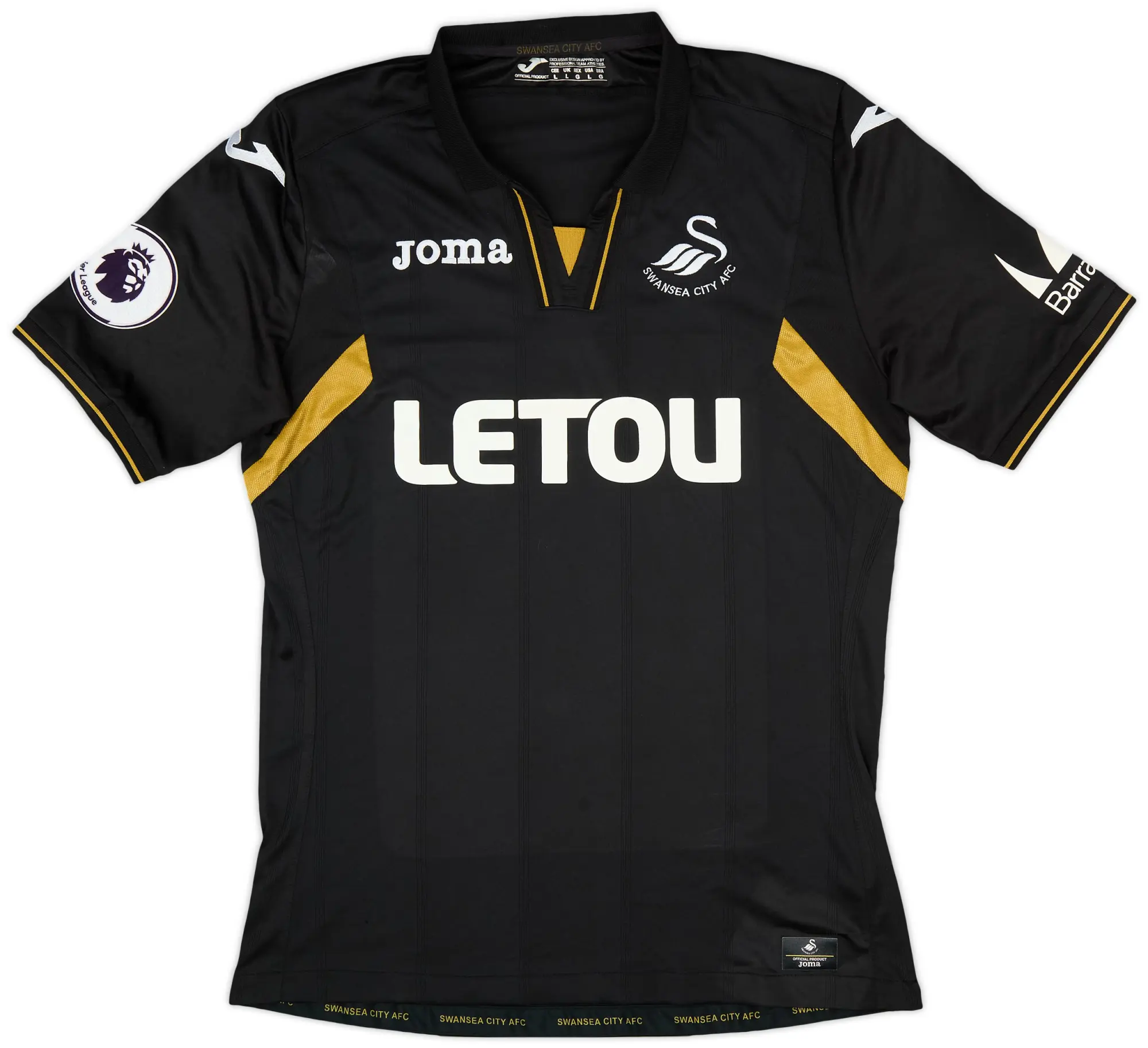 Joma 2017-18 Swansea Third Shirt - 7/10 - (L)