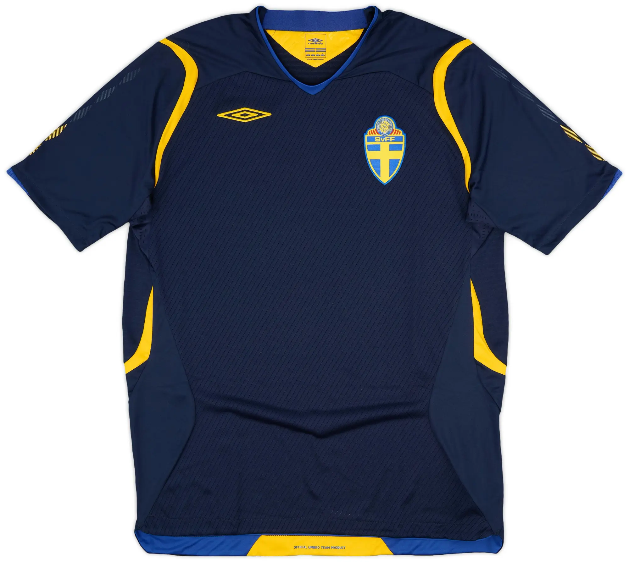 Umbro 2008-10 Sweden Away Shirt - 9/10 - (L)