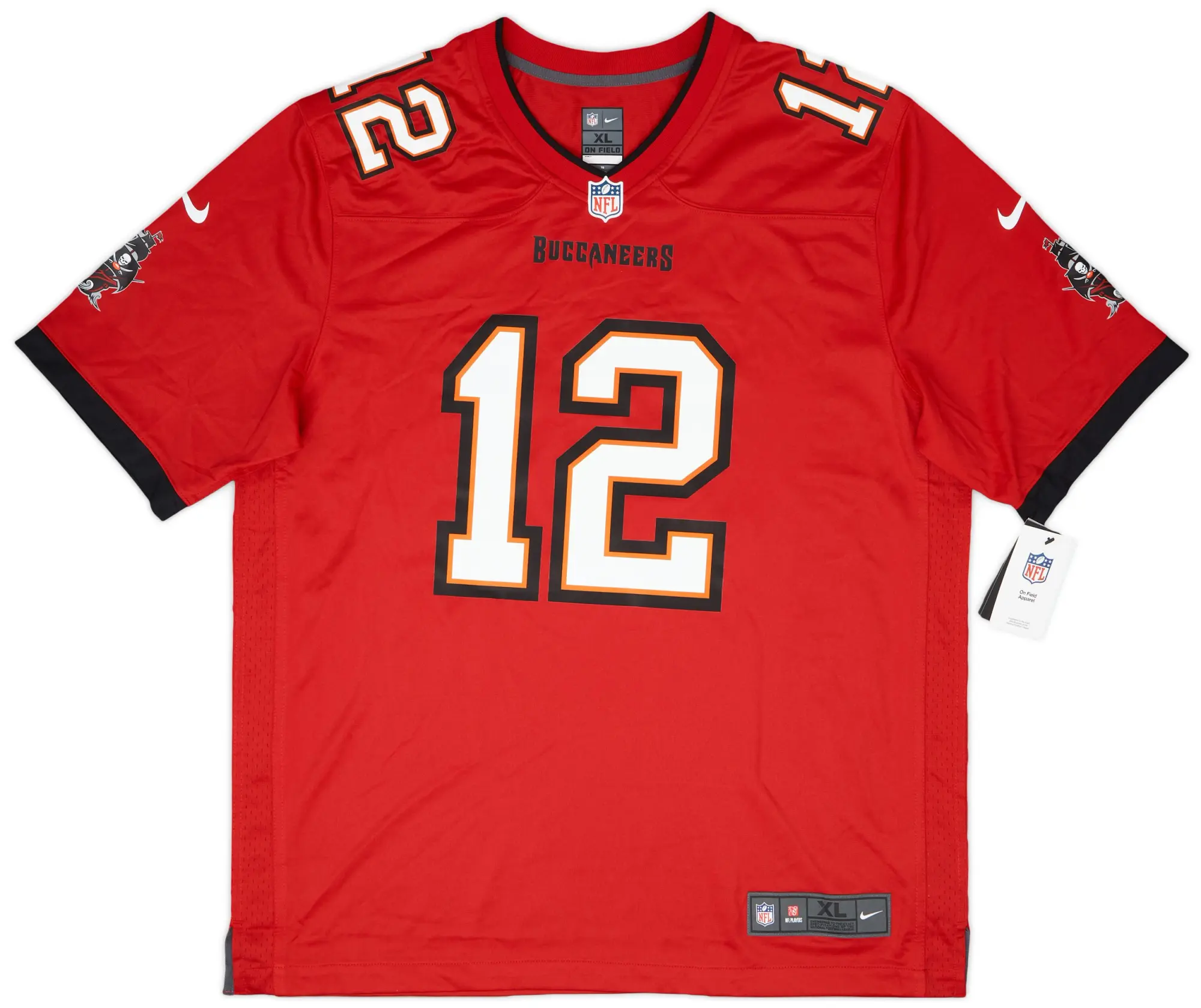 2020-22 Tampa Bay Buccaneers Brady #12 Nike Game Home Jersey (XL)