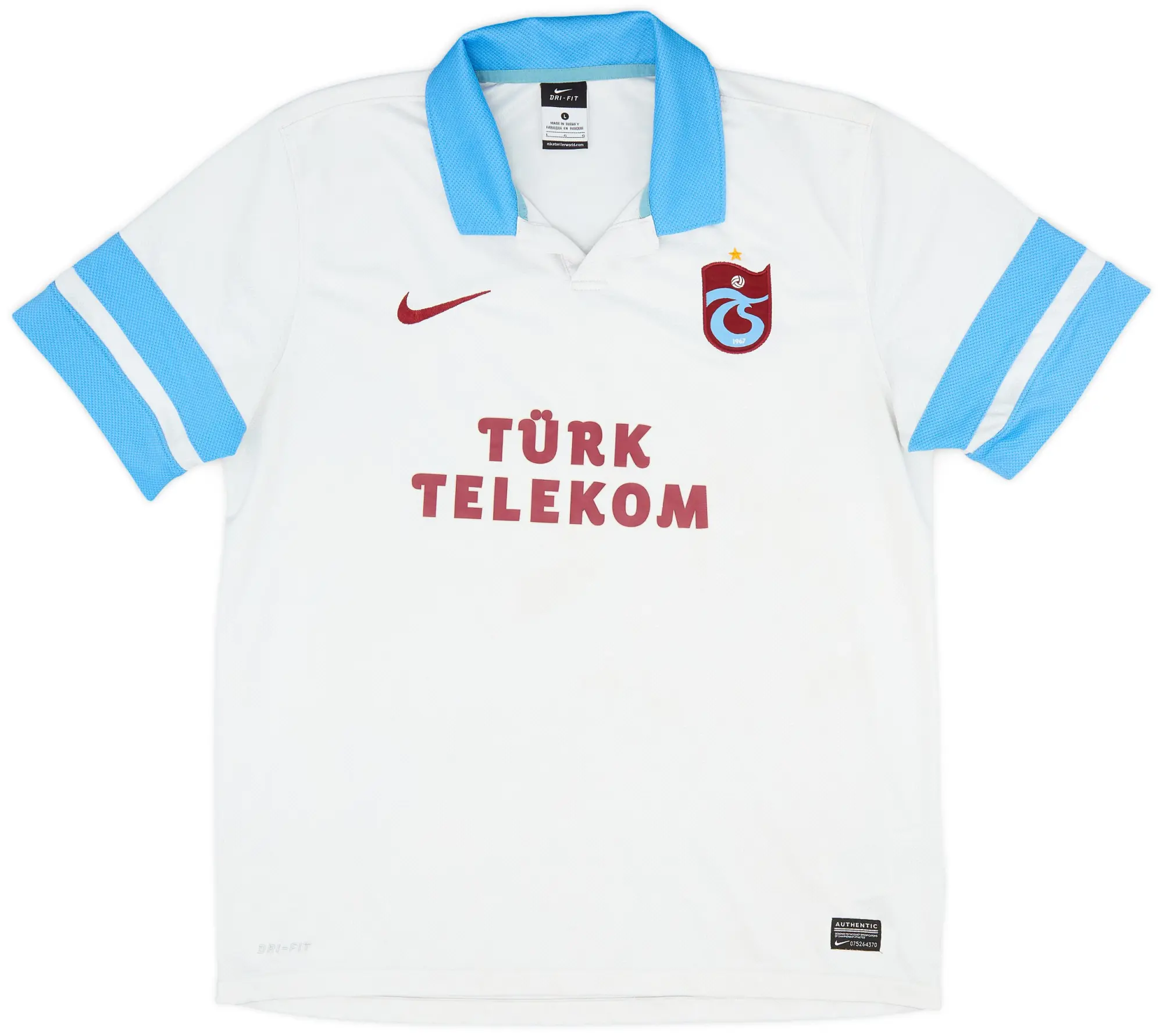 Nike 2013-14 Trabzonspor Away Shirt - 6/10 - (L)