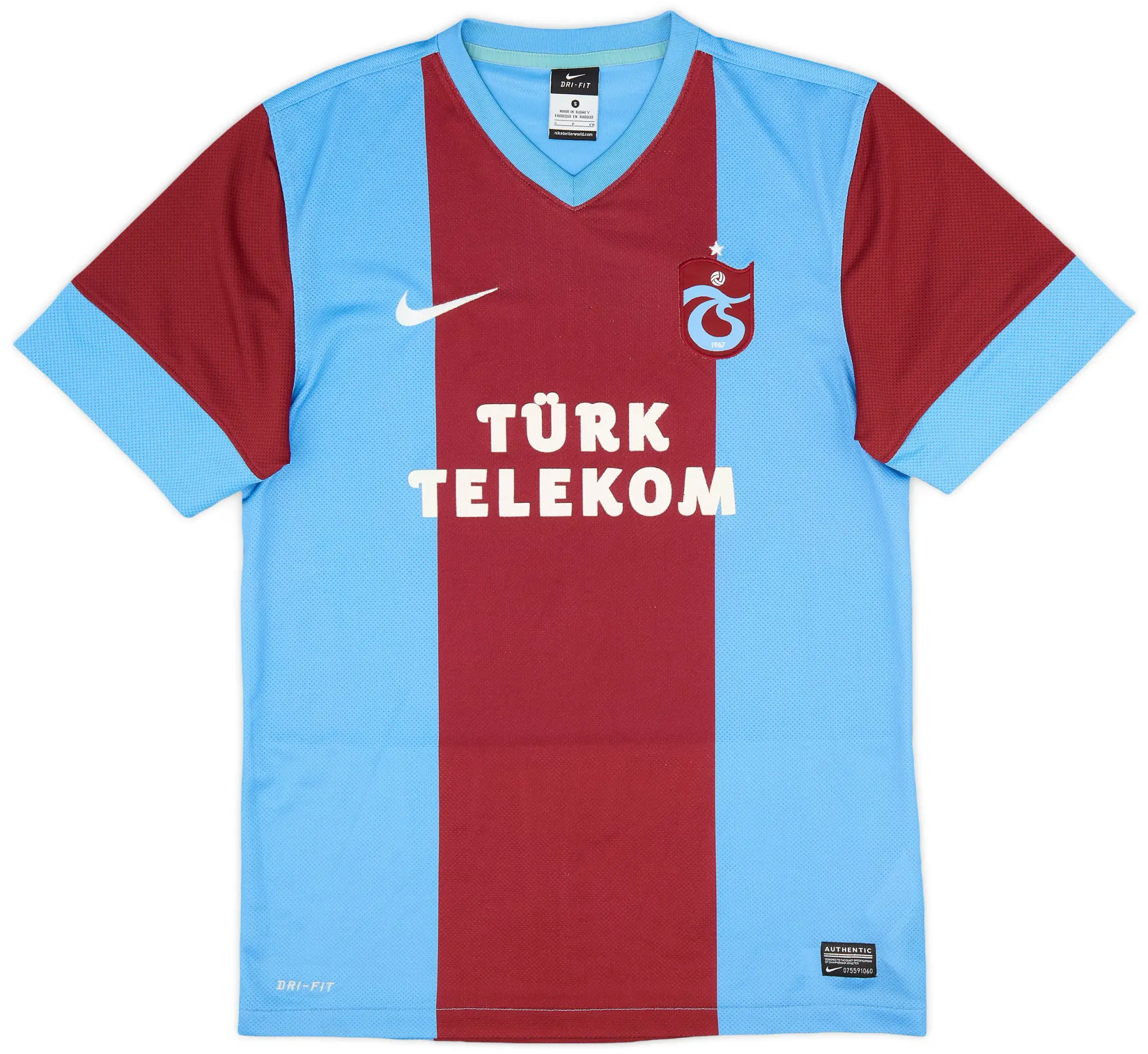 Nike 2013-14 Trabzonspor Home Shirt - 7/10 - (S)