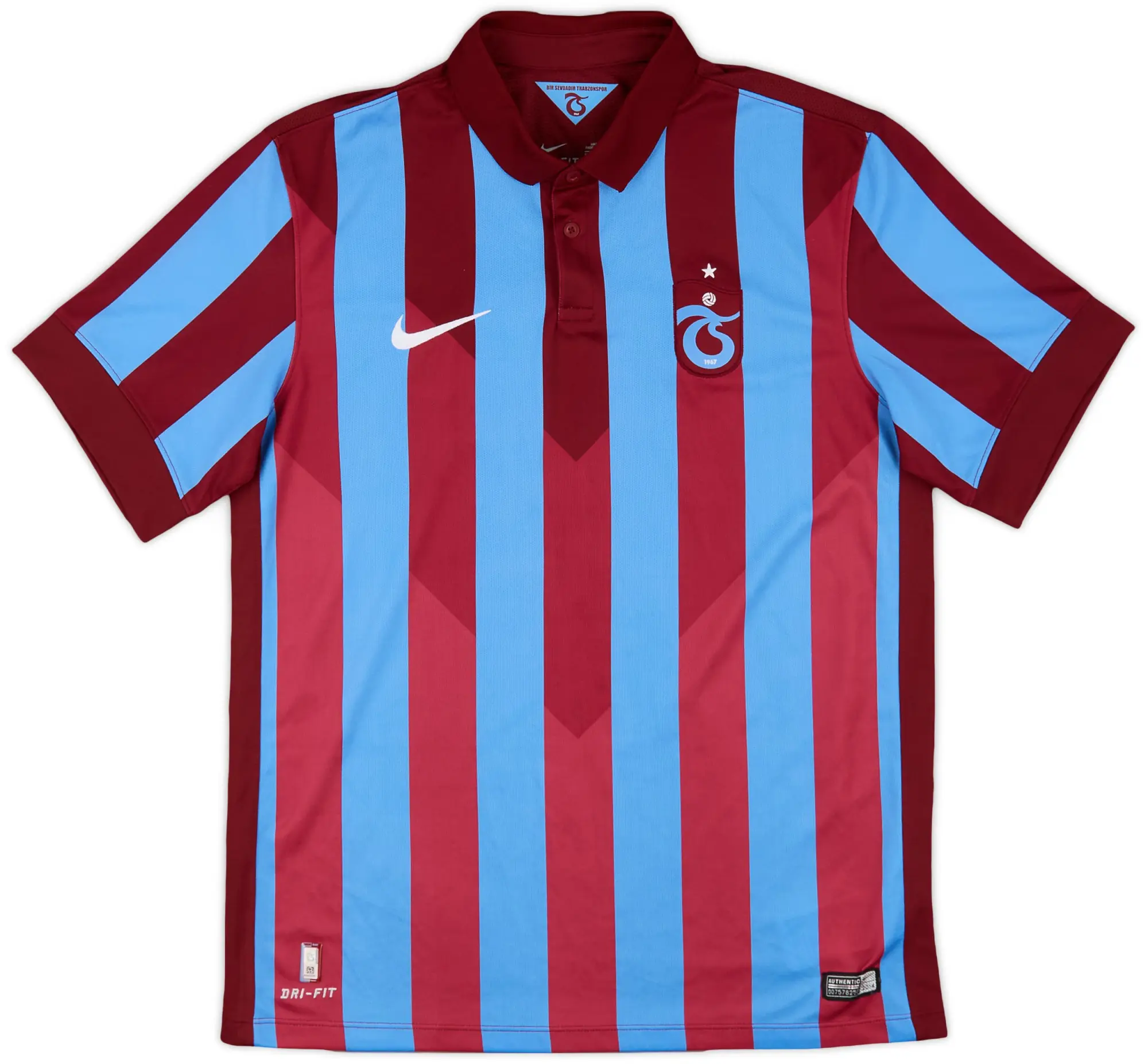 Nike 2014-15 Trabzonspor Home Shirt - 8/10 - (M)