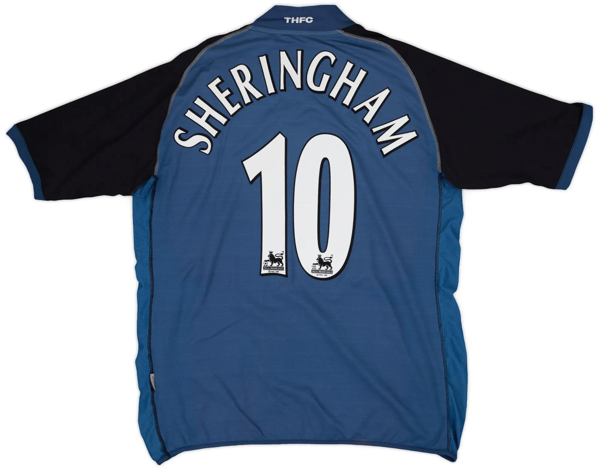 Kappa 2002-03 Tottenham Away Shirt Sheringham #10 - 6/10 - (XXL)