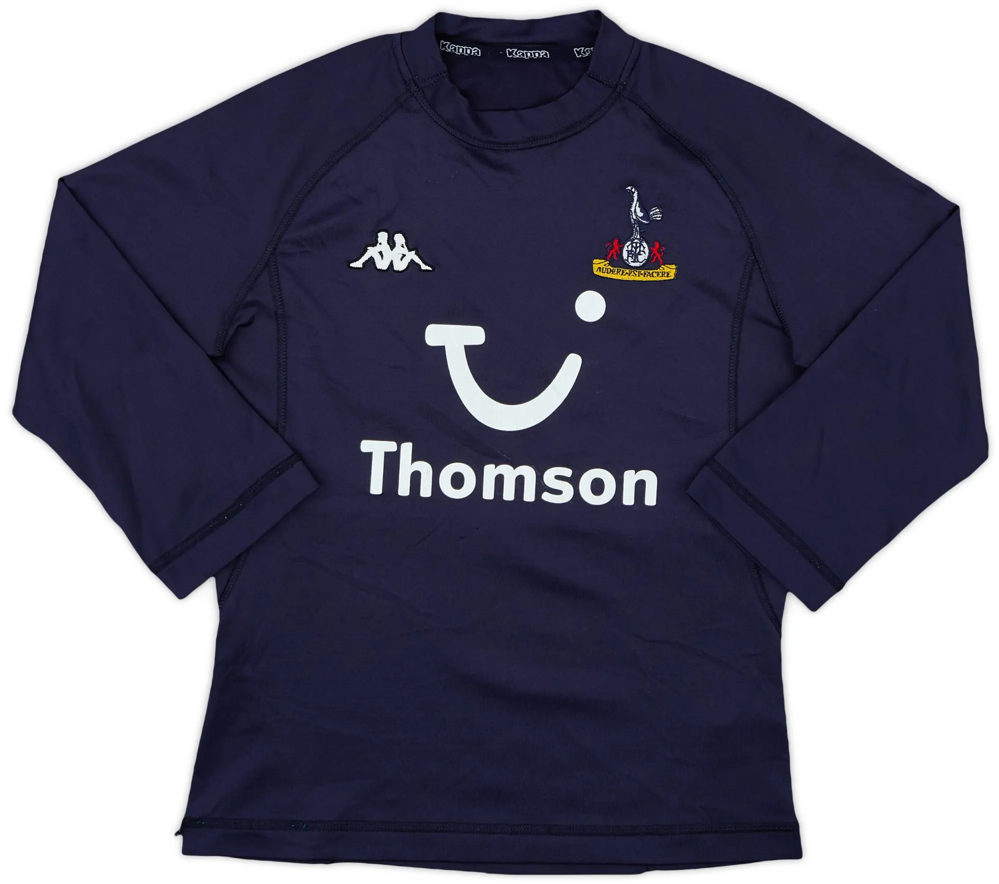 Kappa 2004-05 Tottenham Away L/S Shirt - 7/10 - (S.Boys)