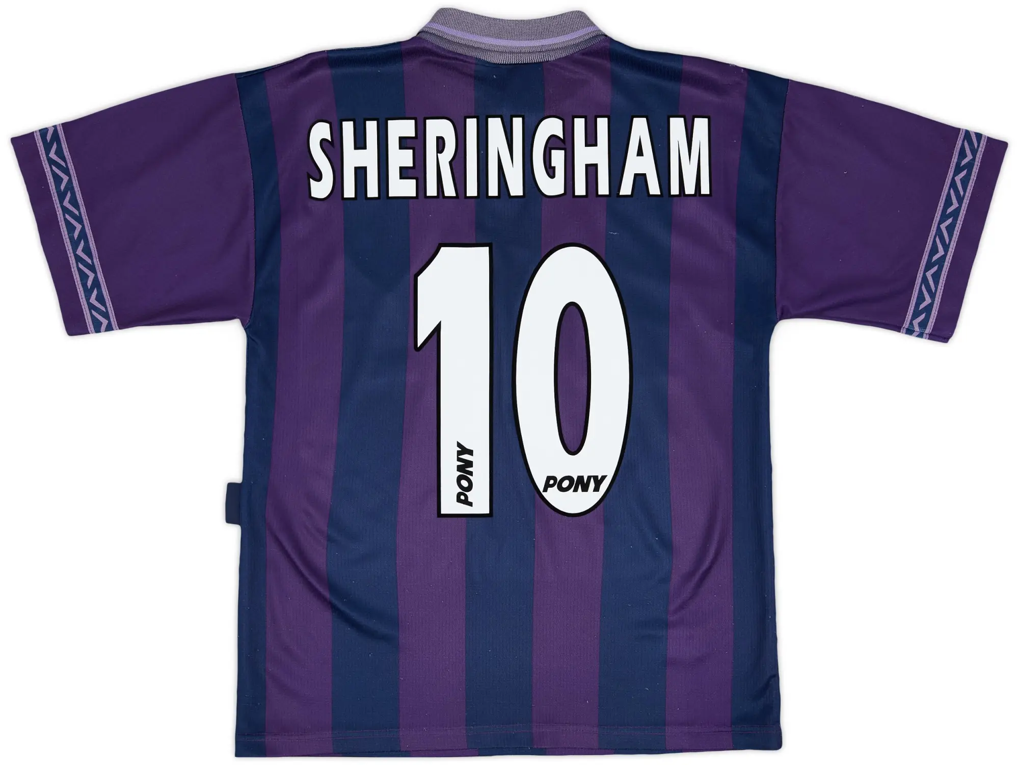 1995-97 Tottenham Away Shirt Sheringham #10 - 6/10 - (S)