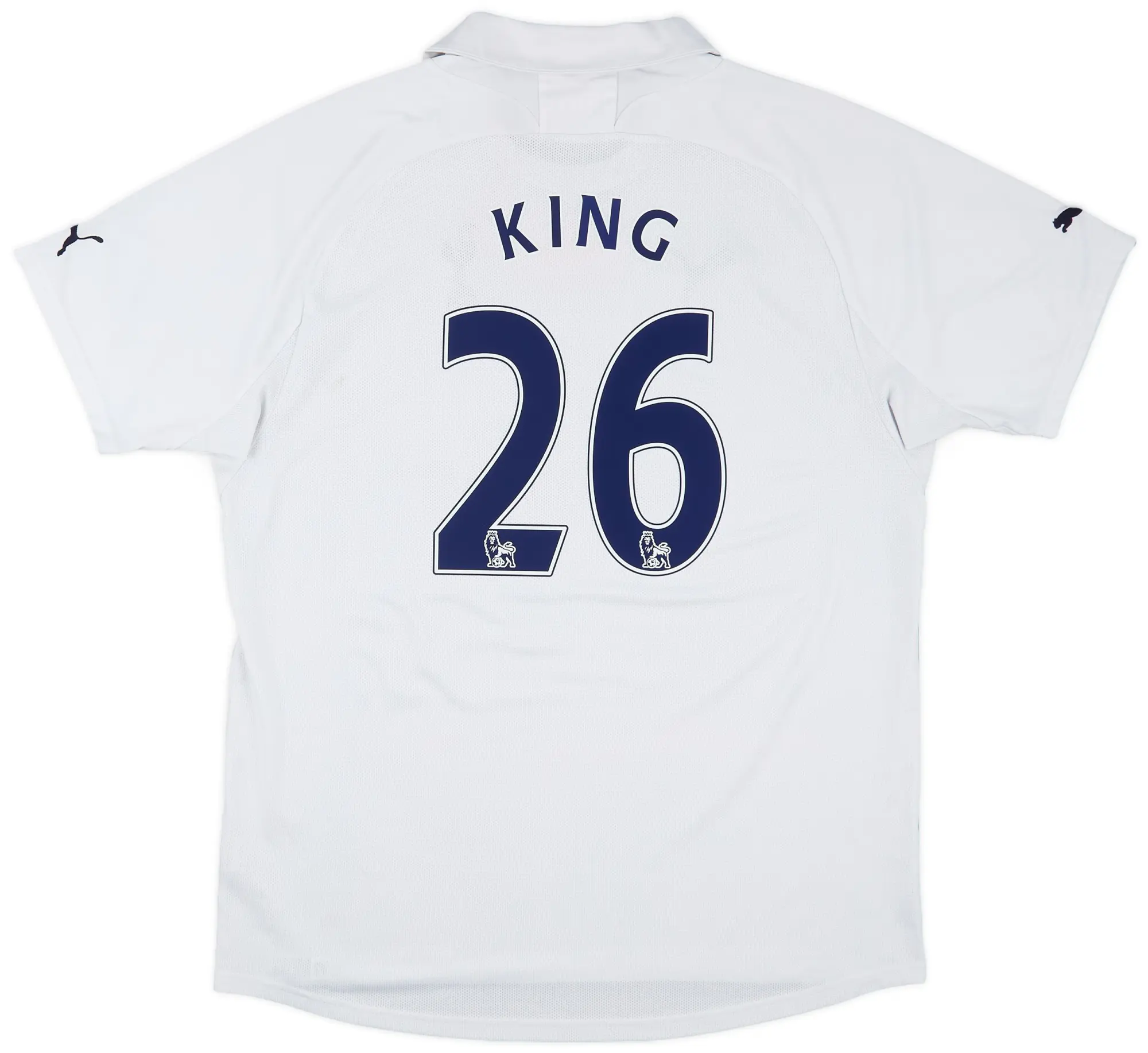 Puma 2011-12 Tottenham Home Shirt King #26 - 4/10 - (XXL)