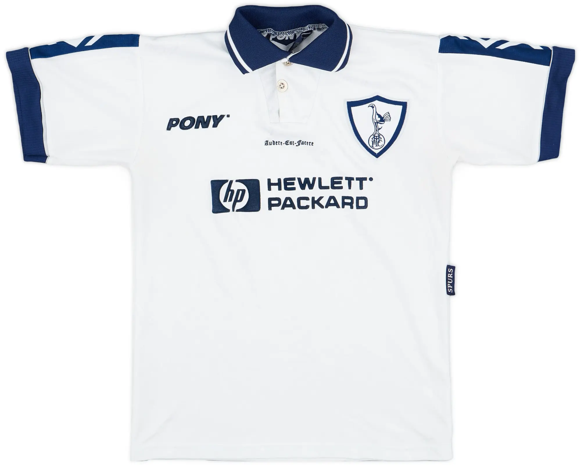 1995-97 Tottenham Home Shirt - 8/10 - (L.Boys)