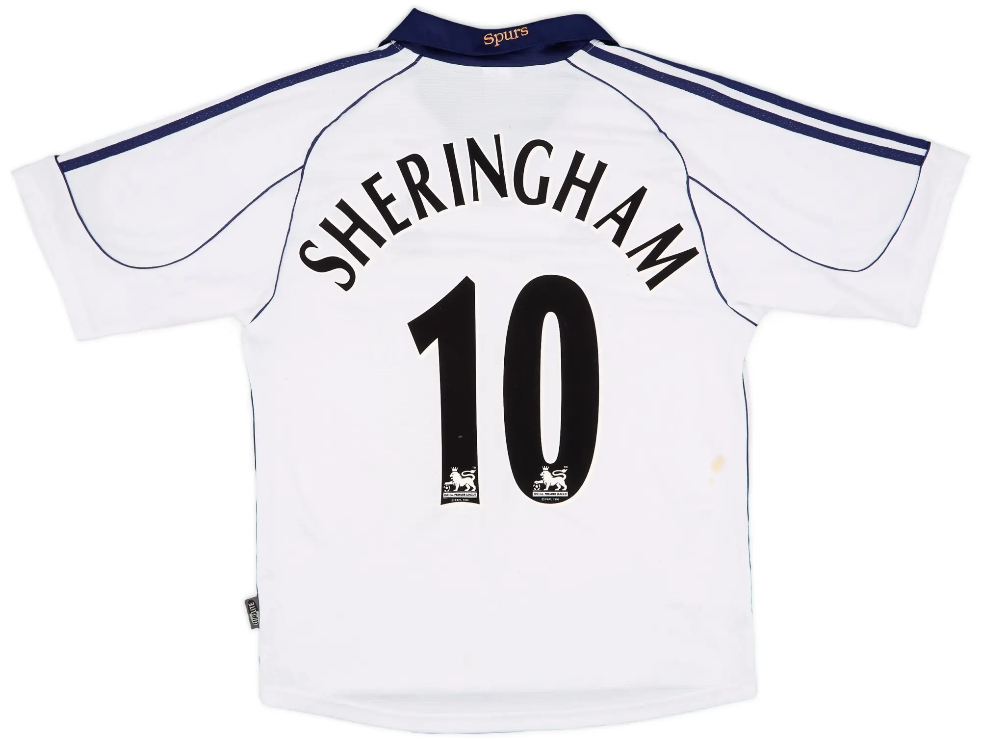 adidas 1999-01 Tottenham Home Shirt Sheringham #10 - 5/10 - (M)