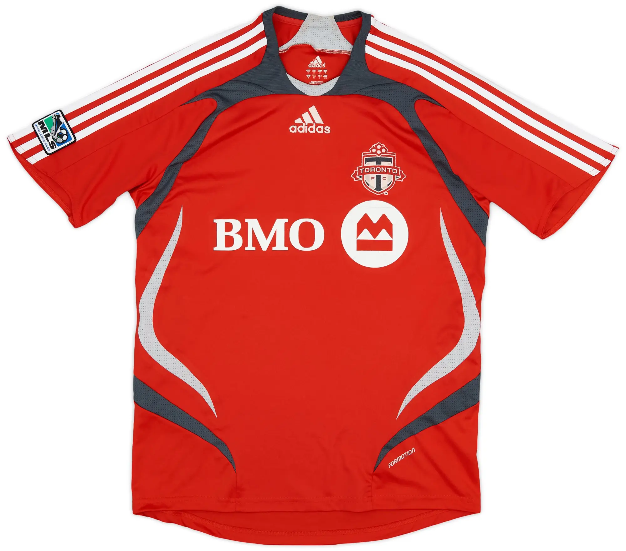 adidas 2008-09 Toronto FC Player Issue Home Shirt - 6/10 - (M)