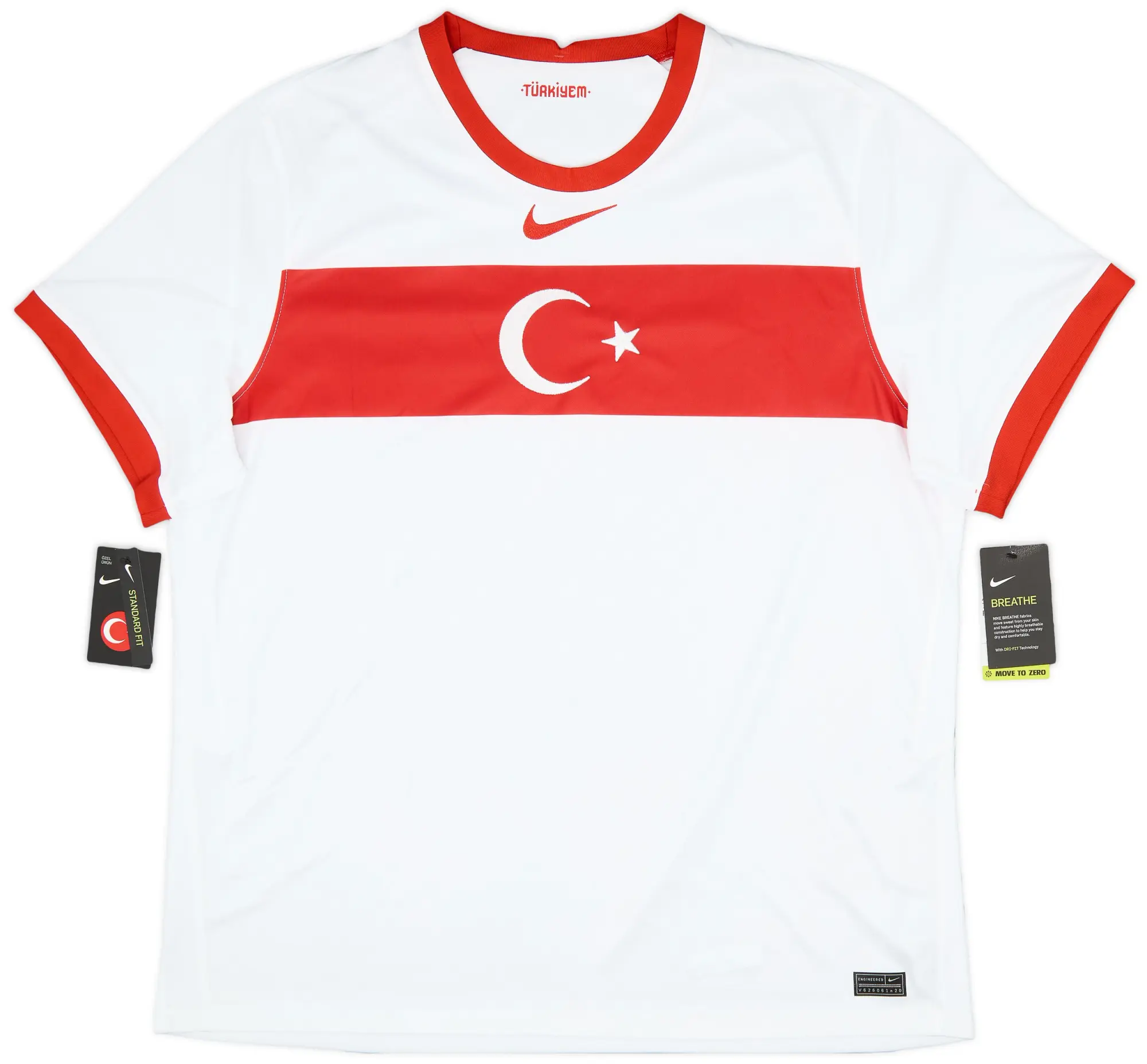Nike 2020-22 Turkey Away Shirt (XXL)