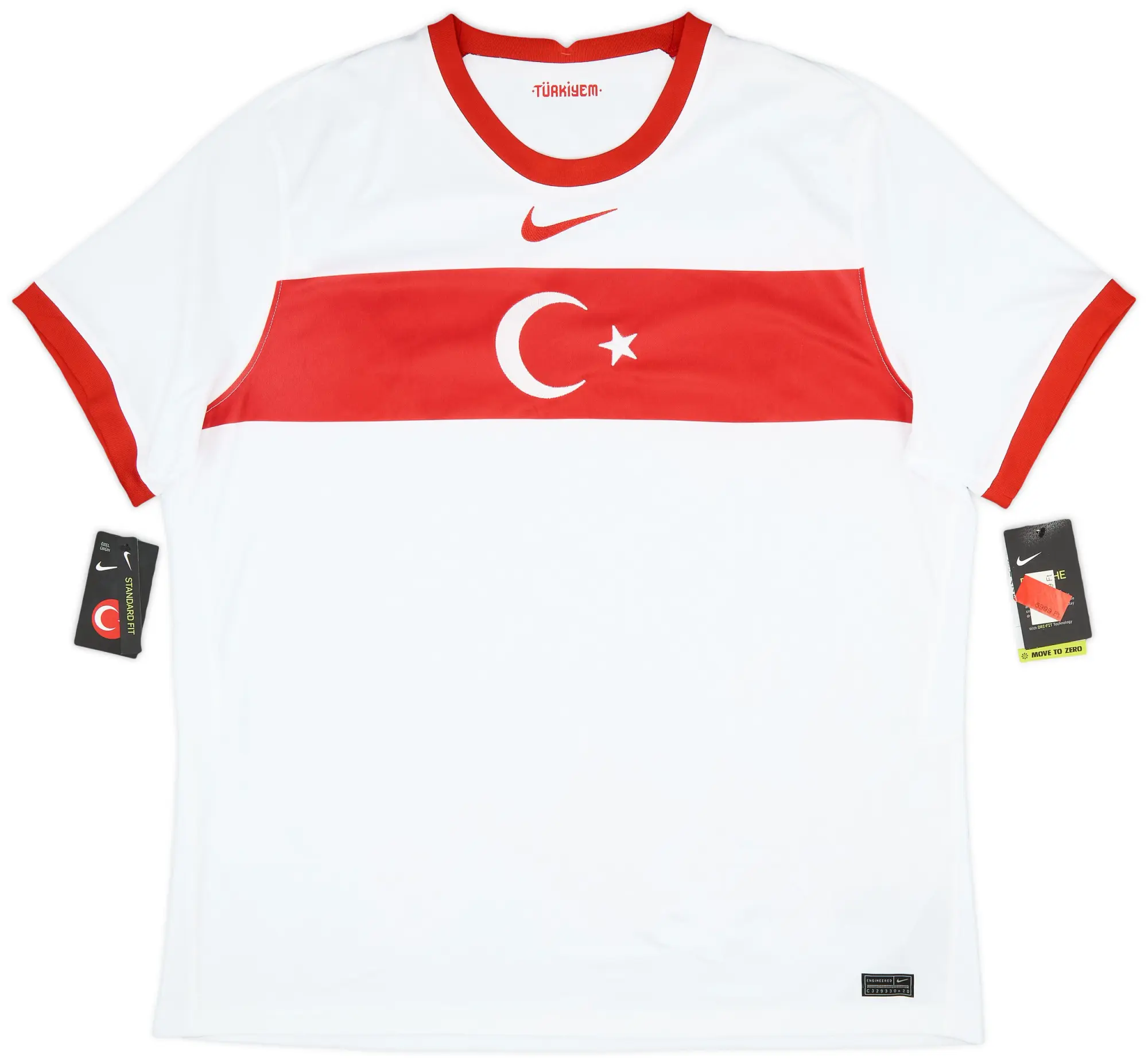 Nike 2020-22 Turkey Away Shirt (XXL)