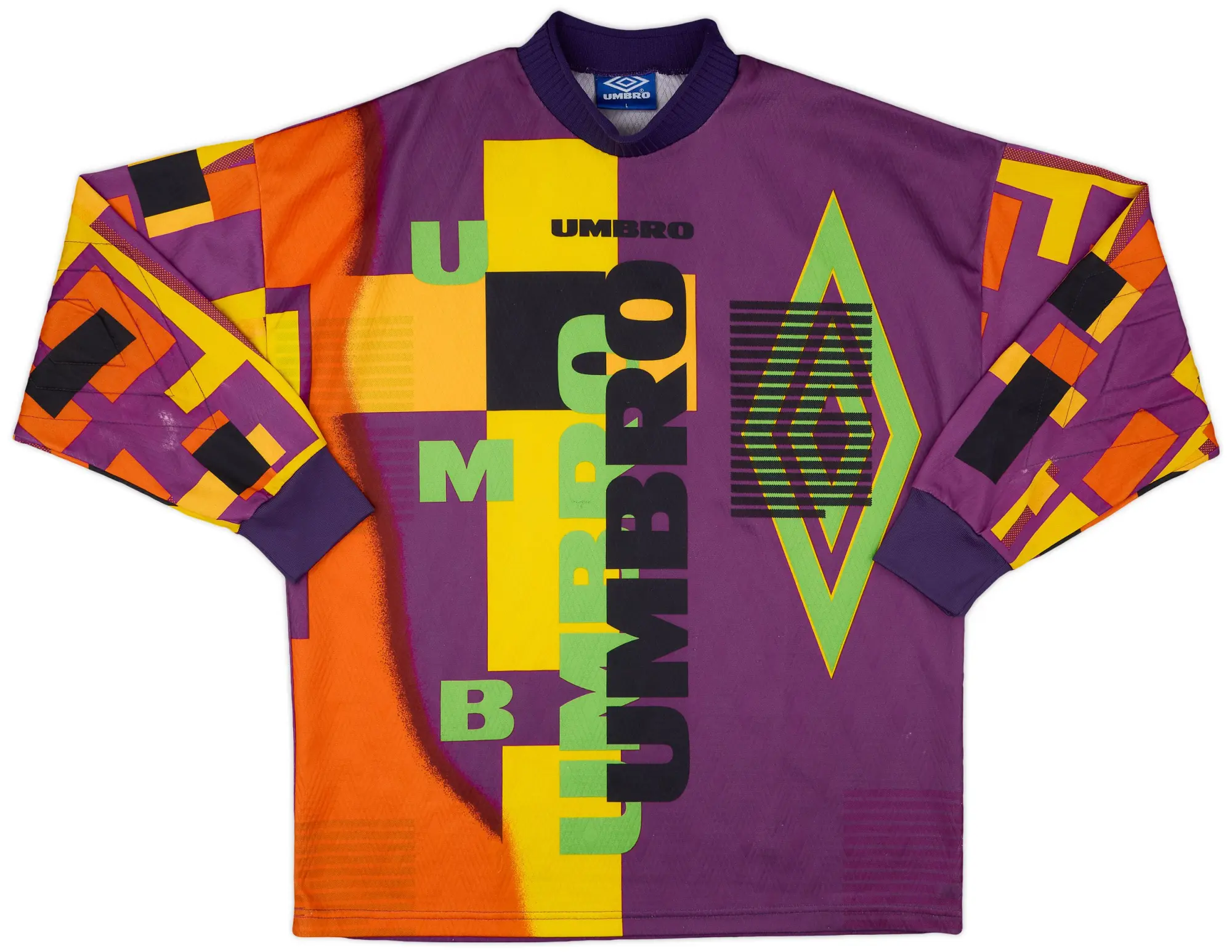 1995-96 Umbro GK Template Shirt - 8/10 - (L)