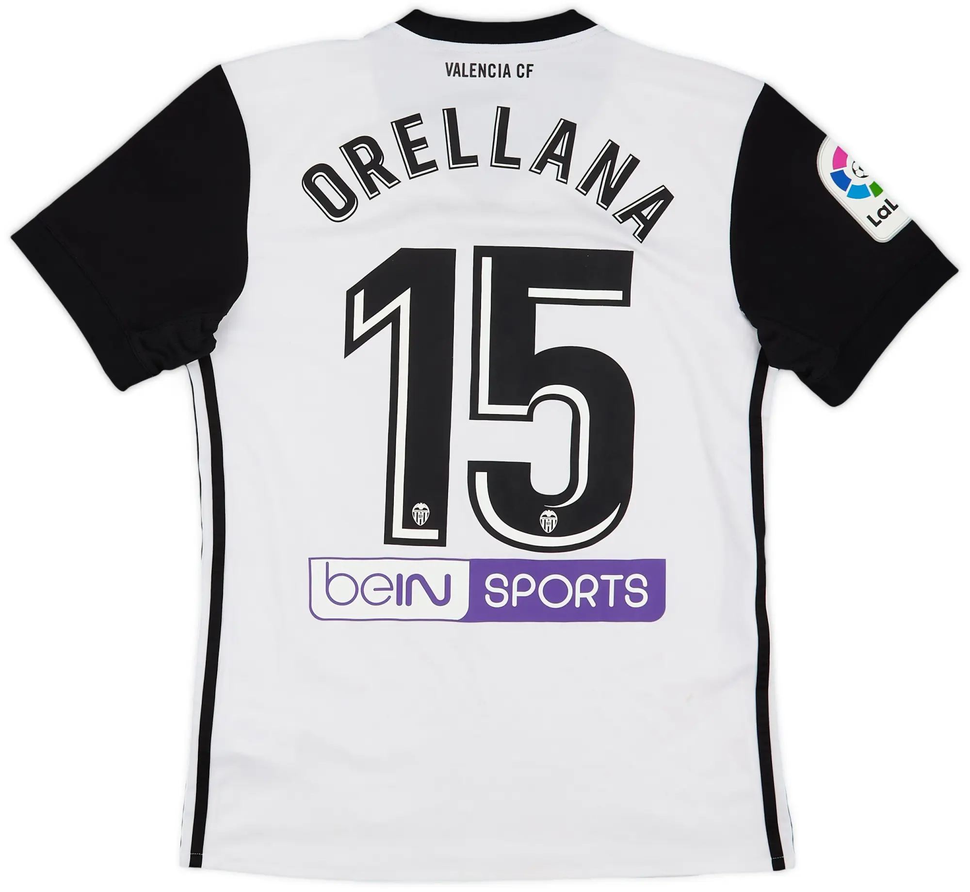 adidas 2017-18 Valencia Home Shirt Orellana #15 - 6/10 - (S)