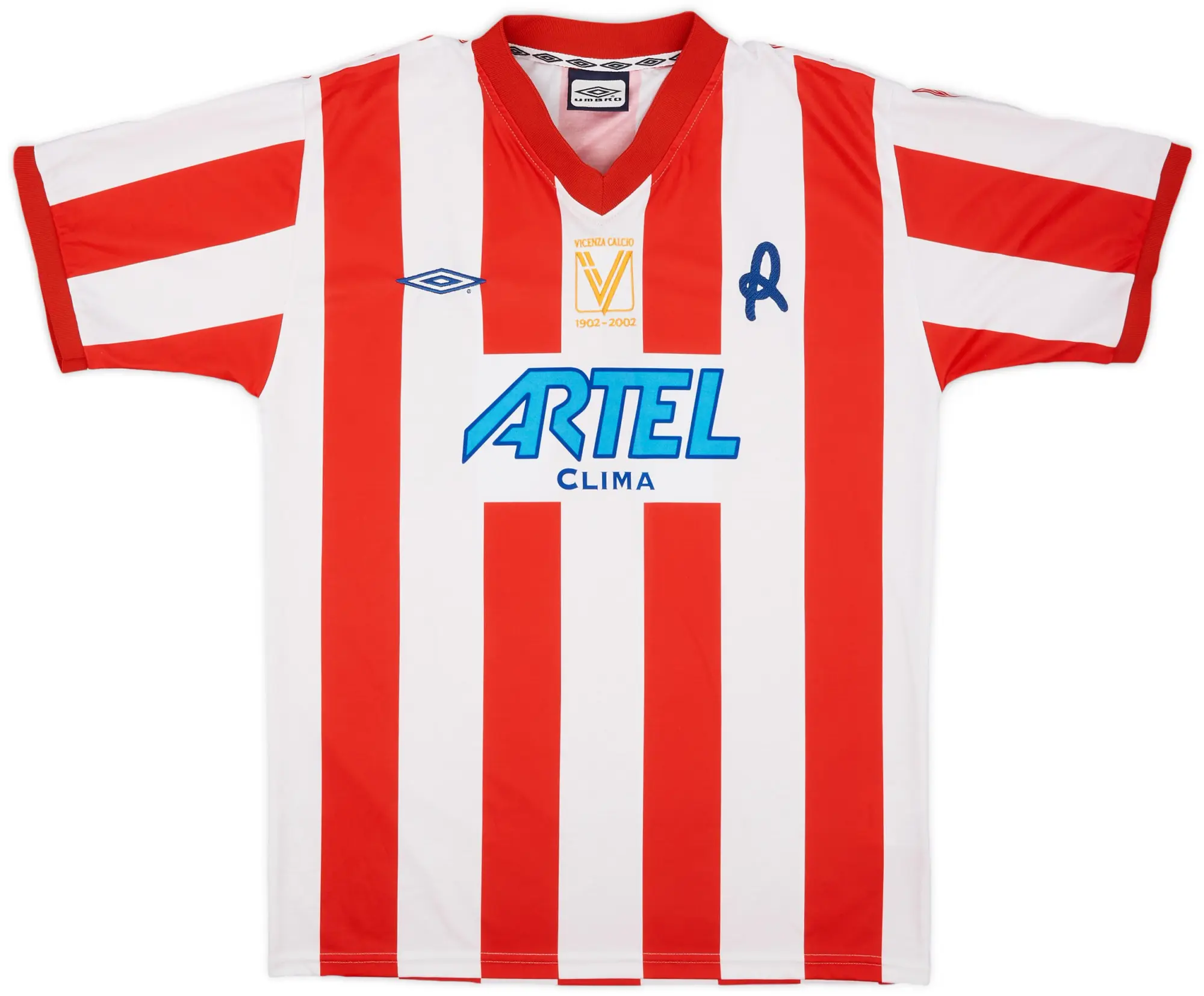 Umbro 2001-02 Vicenza Home Shirt - 8/10 - (XL)
