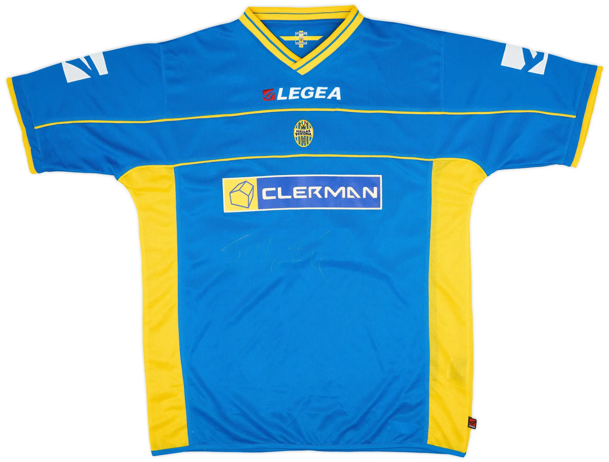 2003-04 Hellas Verona Signed Legea Training Shirt - 8/10 - (XL)