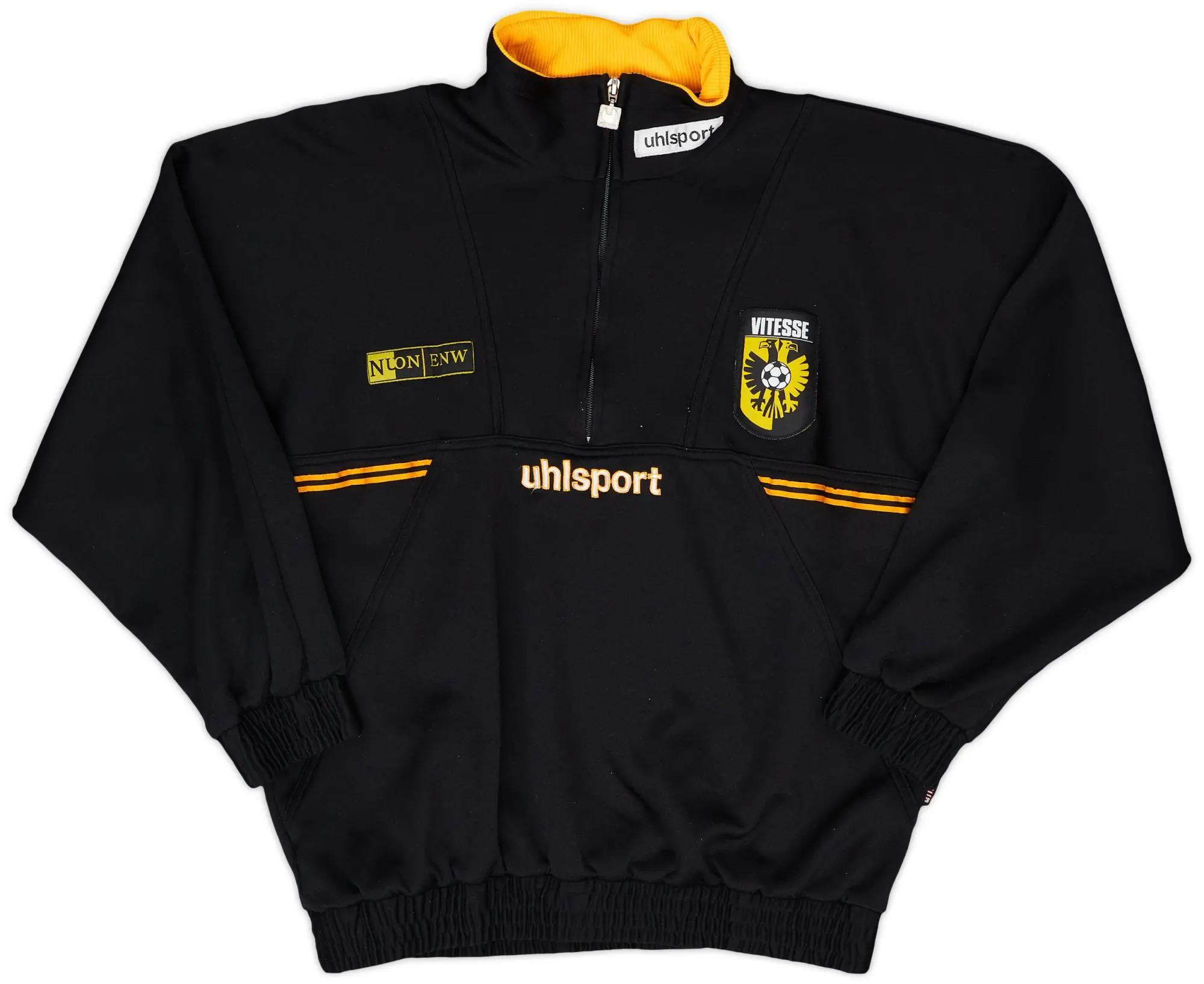 1999-00 Vitesse Uhlsport 1/2 Zip Drill Top - 8/10 - (M/L)
