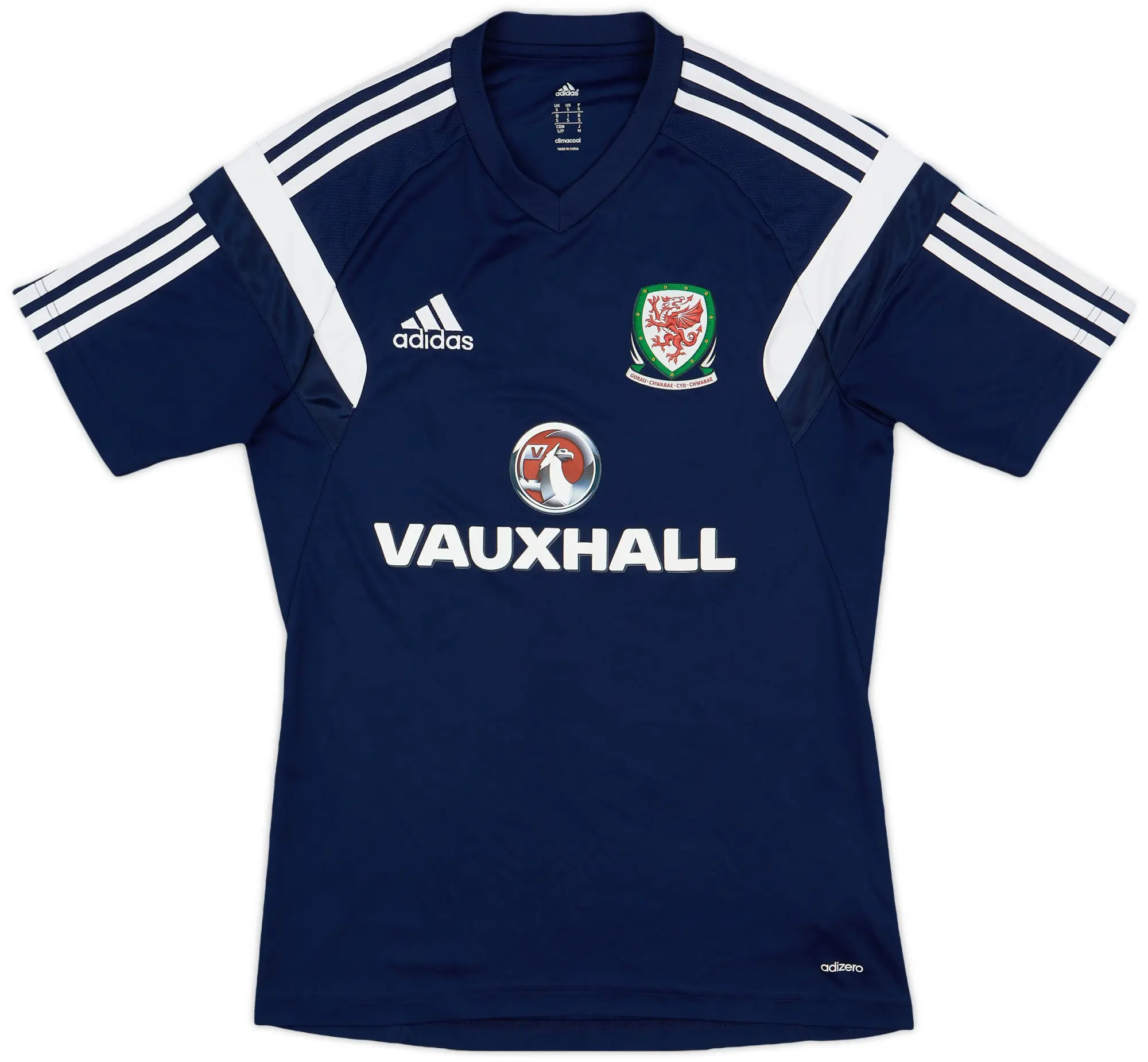 2013-14 Wales adidas adizero Training Shirt - 8/10 - (S)