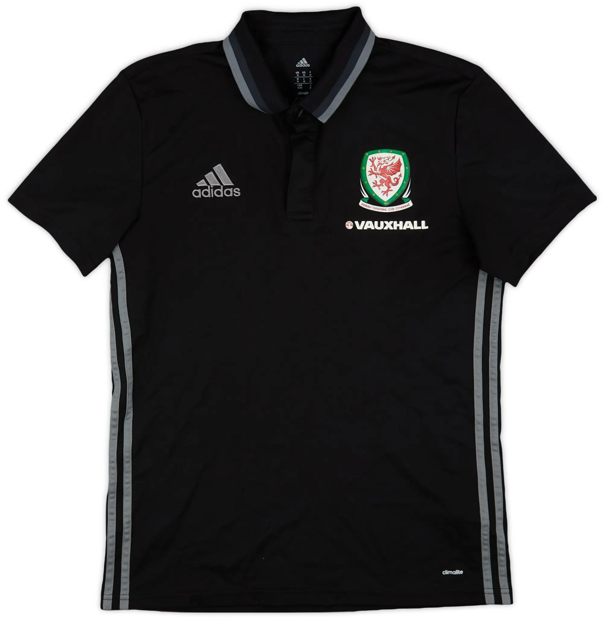 2016-17 Wales adidas Polo Shirt - 8/10 - (M)