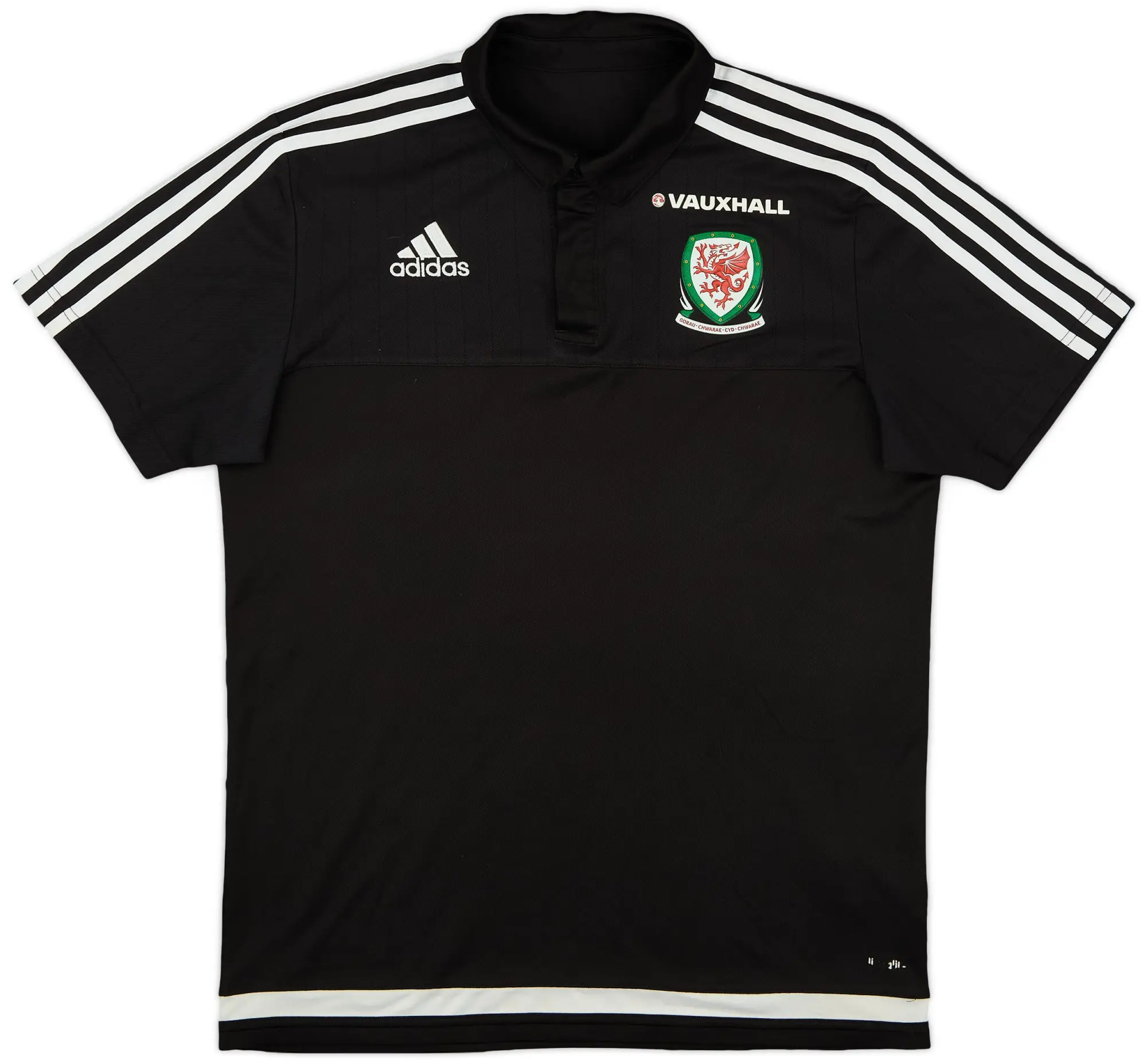 2015-16 Wales adidas Polo Shirt - 8/10 - (M)