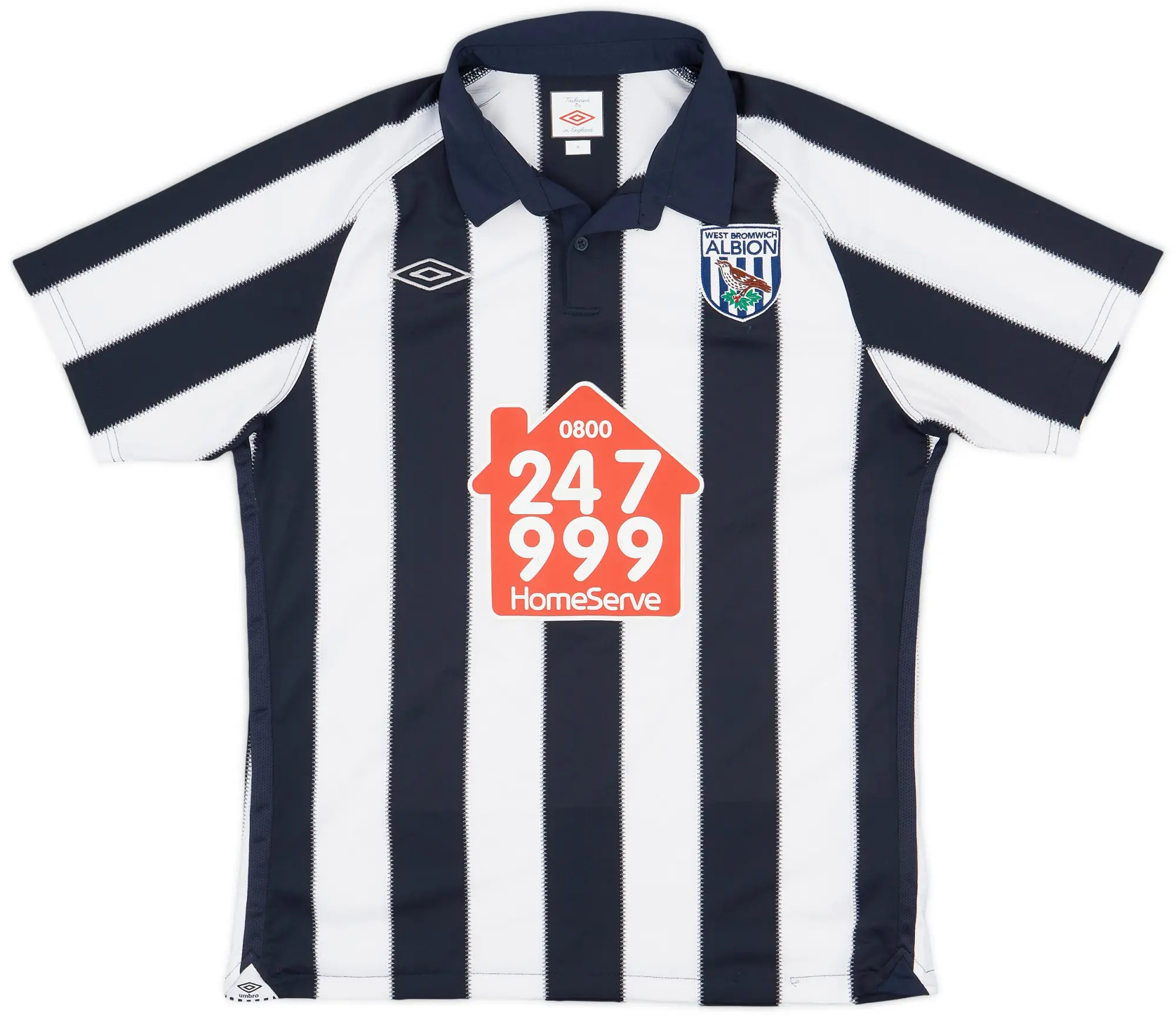 Umbro 2010-11 West Brom Home Shirt - 6/10 - (M)