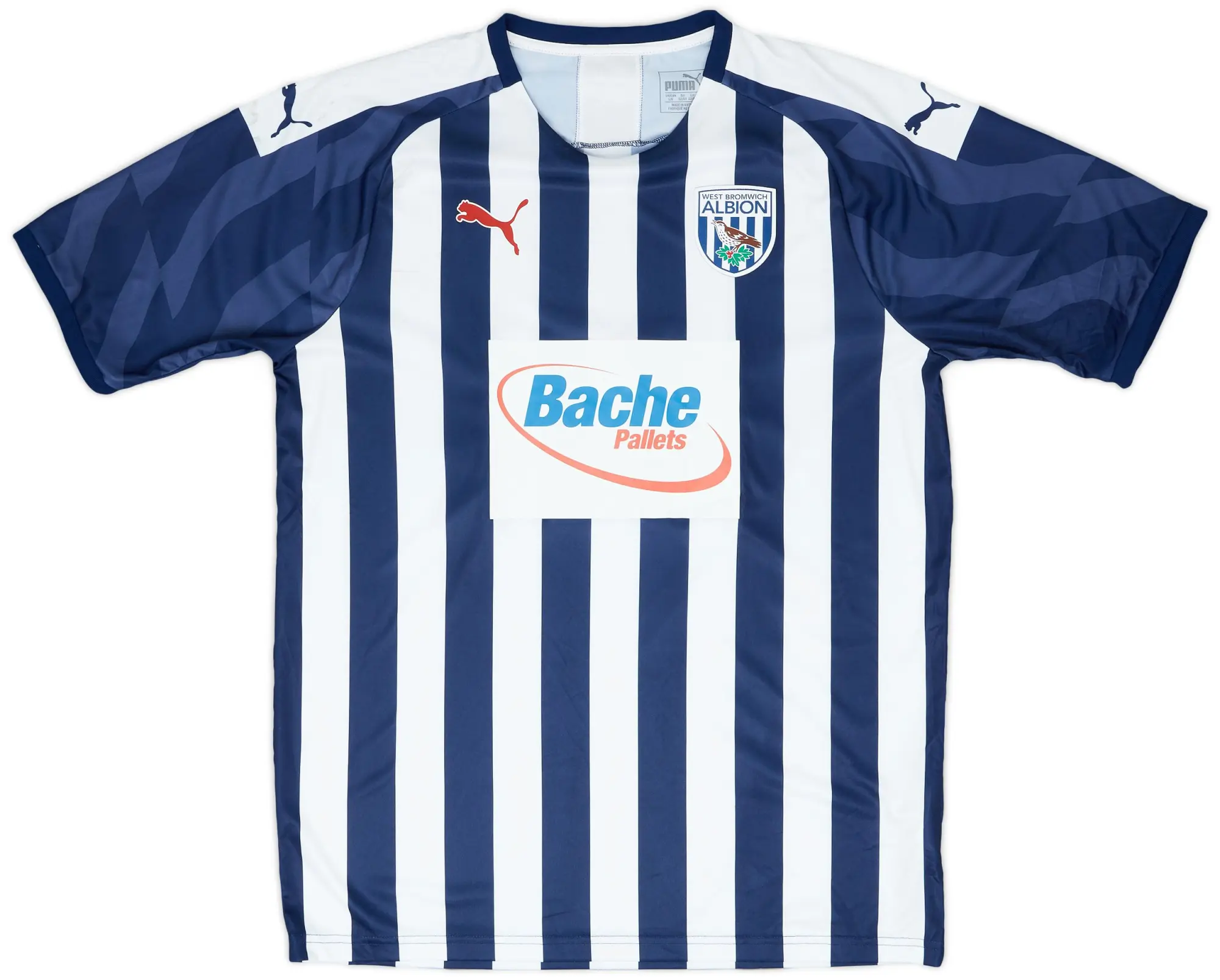 Puma 2019-20 West Brom Player Issue Home Shirt - 7/10 - (L)
