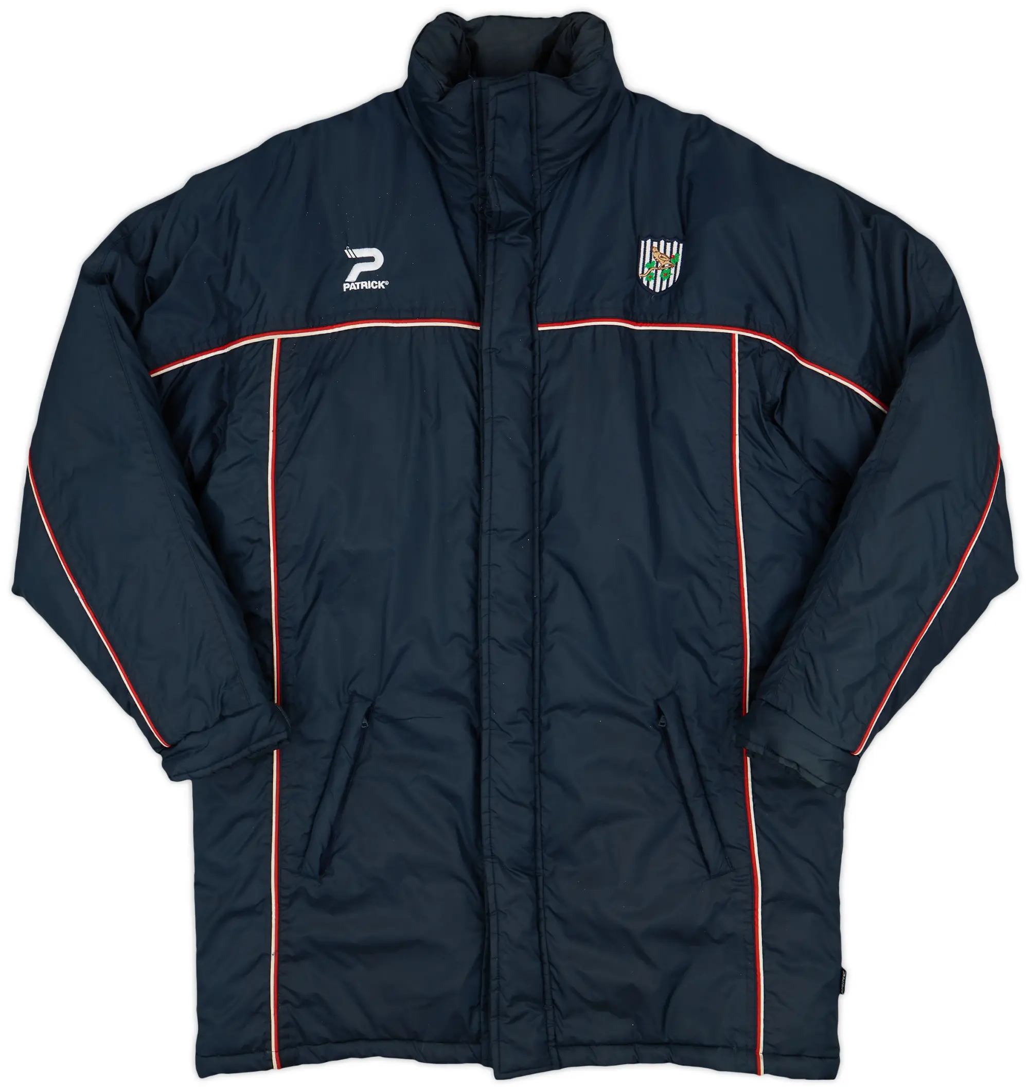 2000-02 West Brom Patrick Padded Bench Coat - 8/10 - (L)