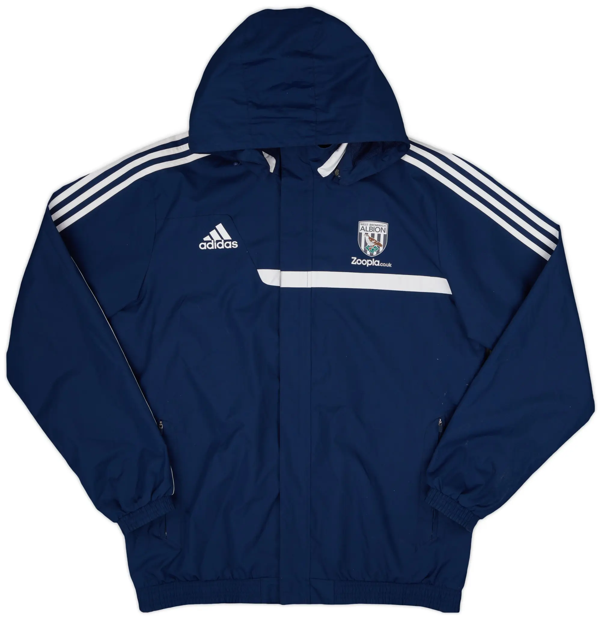 2013-14 West Brom adidas Rain Jacket - 8/10 - (L)