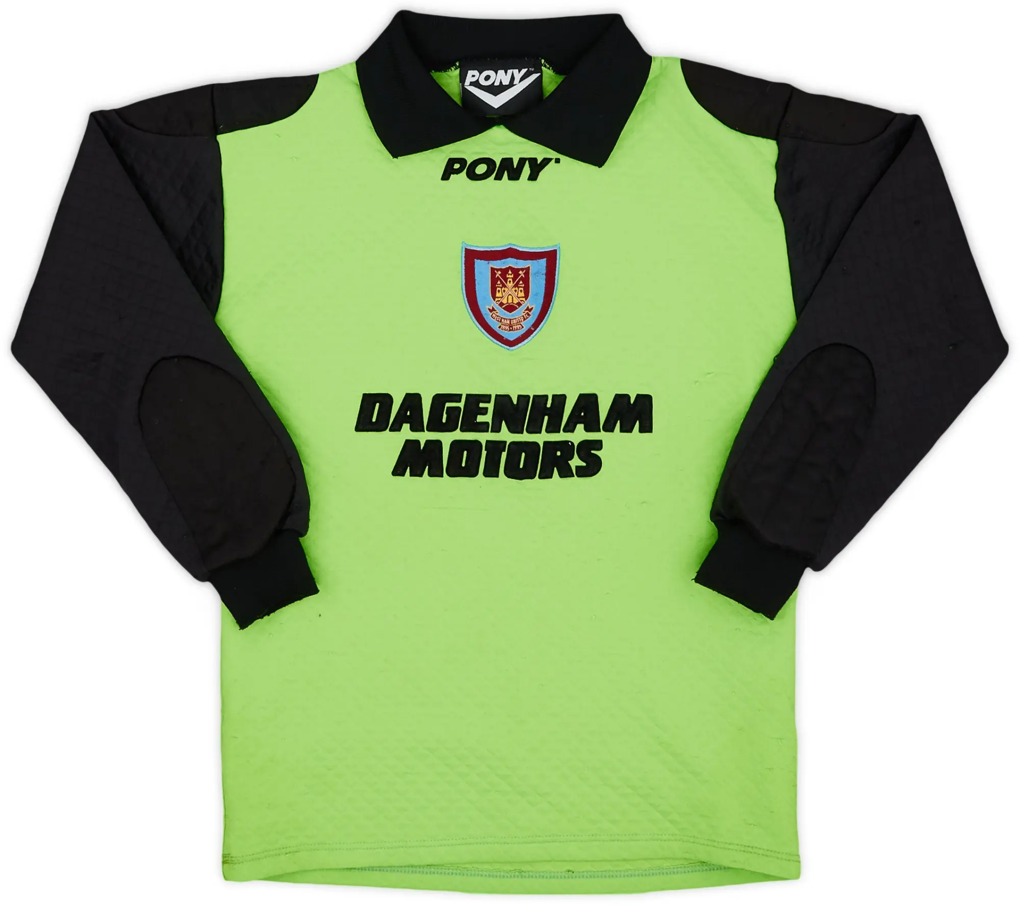 1995-96 West Ham GK Shirt - 6/10 - (L.Boys)